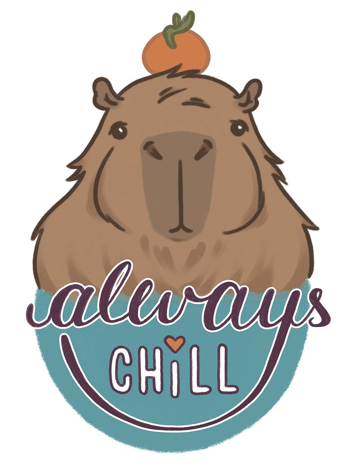sticker : always chill product image (1)