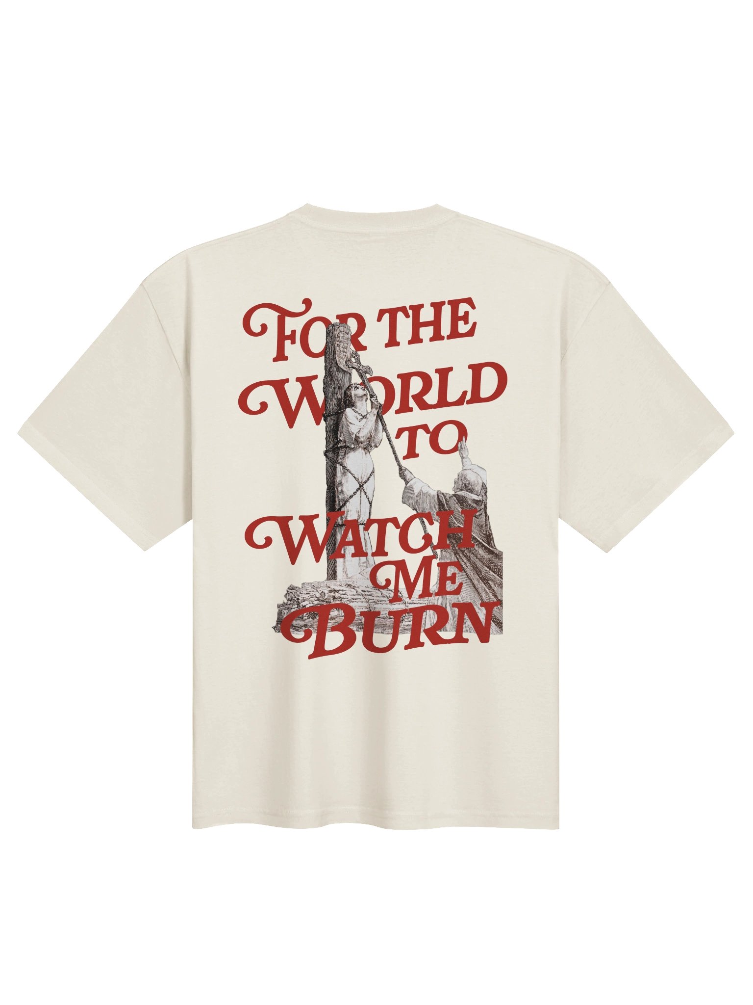 A Heart Set Ablaze Red Tee product image (2)
