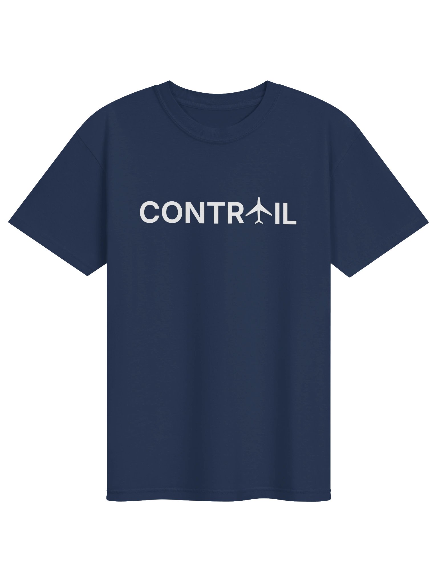 Contrail Wordmark Shirt — Navy product image (1)