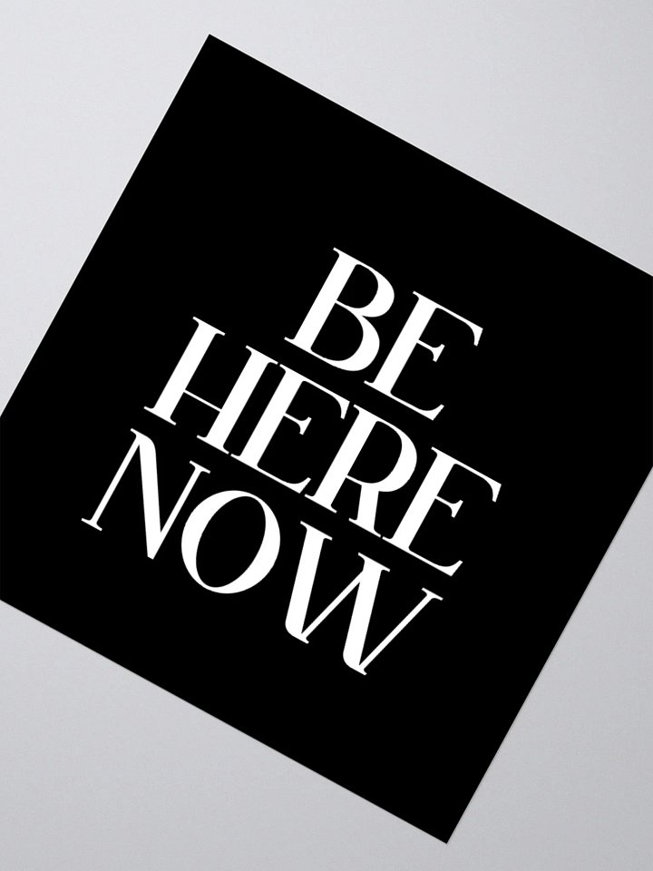 Be Here Now Kiss Cut Stickers product image (6)