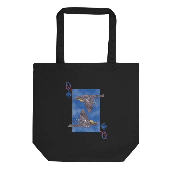 Flock 1 - Yellow-headed Blackbird Tote Bag product image (3)