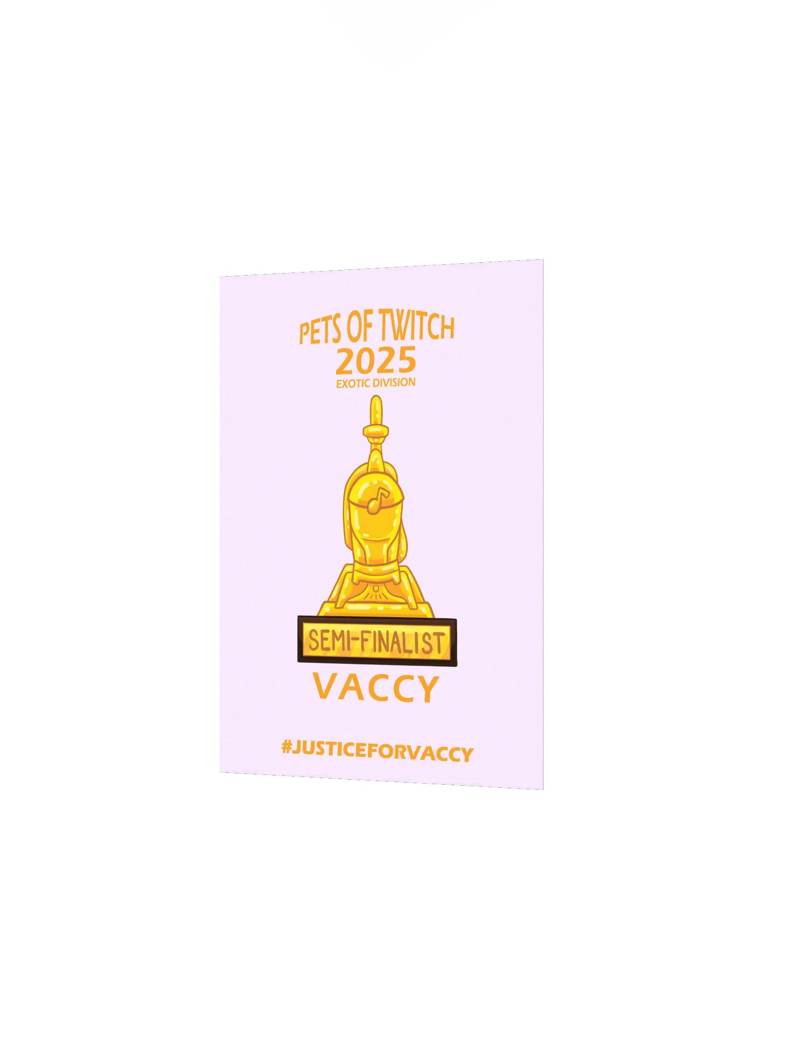 #JusticeForVaccy Print product image (2)