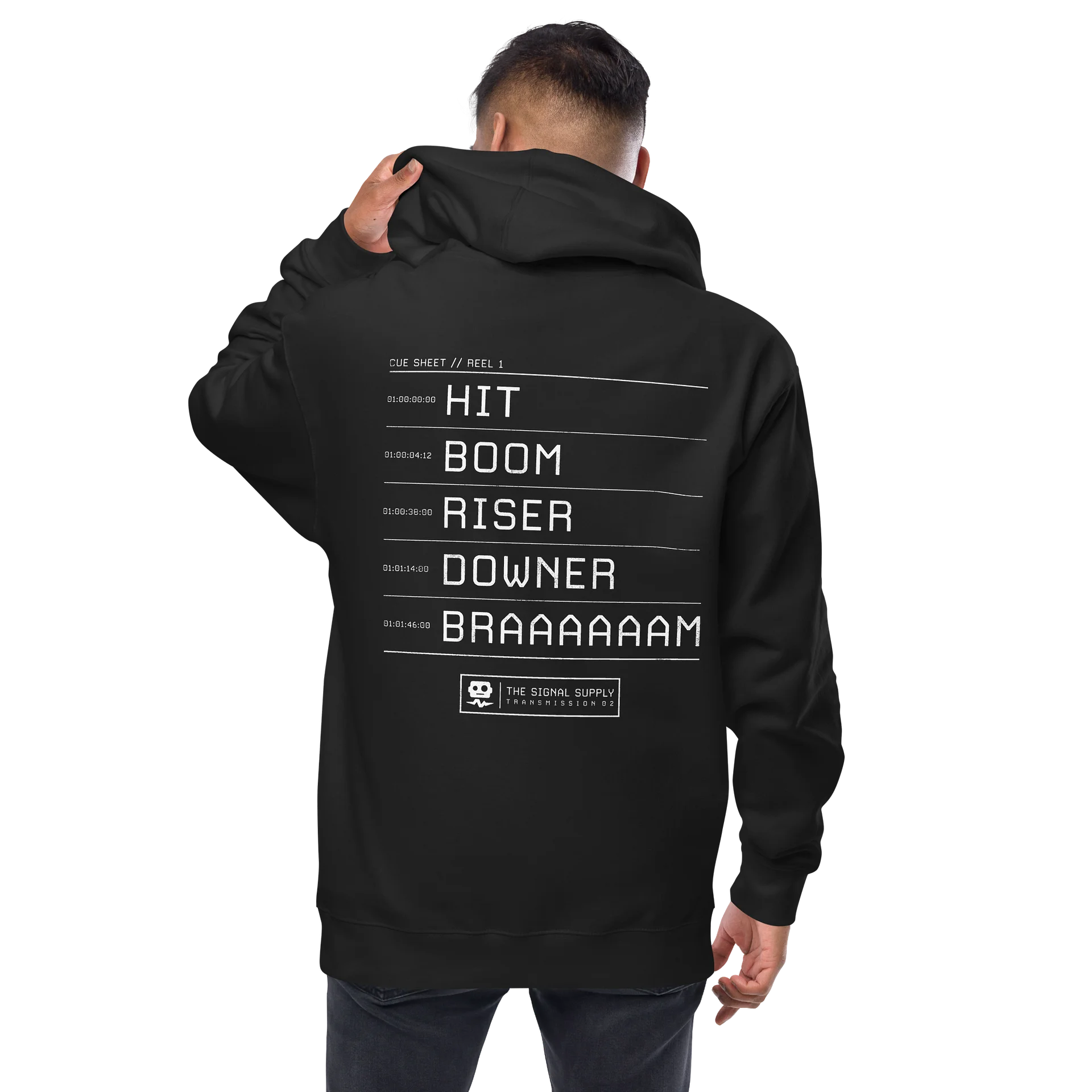 Zip Hoodie | Transmission 02 (Cue Sheet) product image (2)