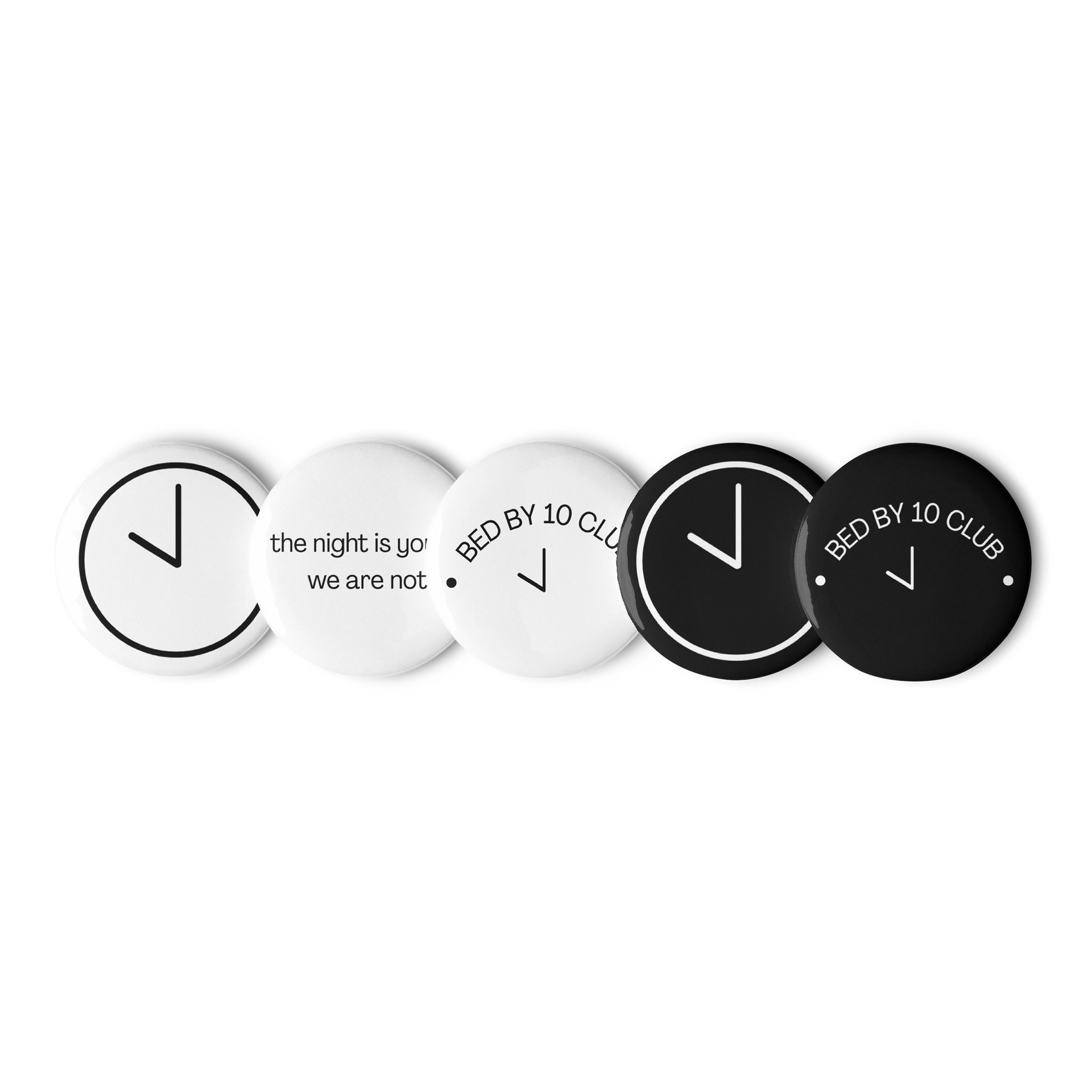Bed By 10 Club Pin Set product image (1)