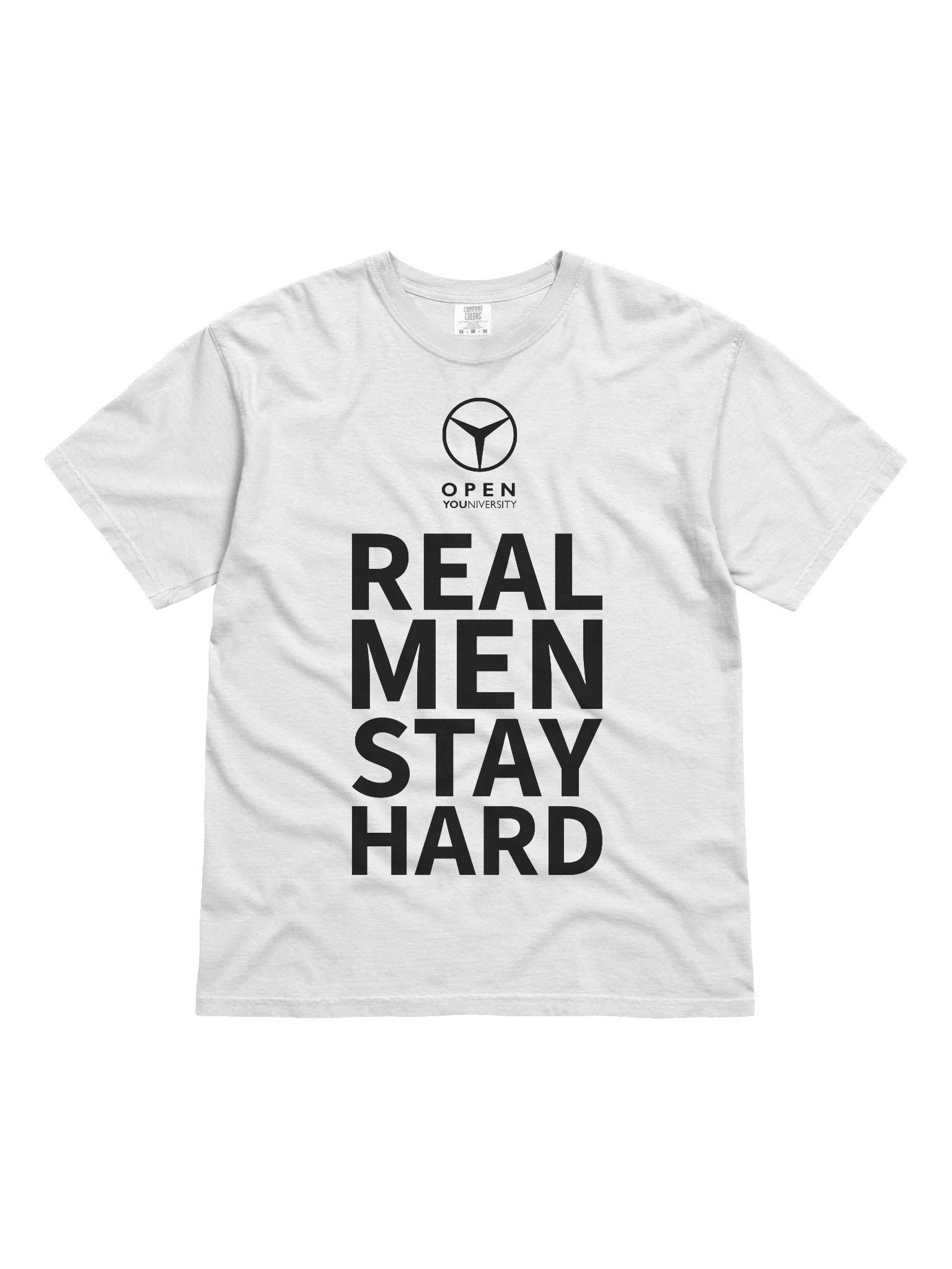 REAL MEN STAY HARD - White Version product image (3)