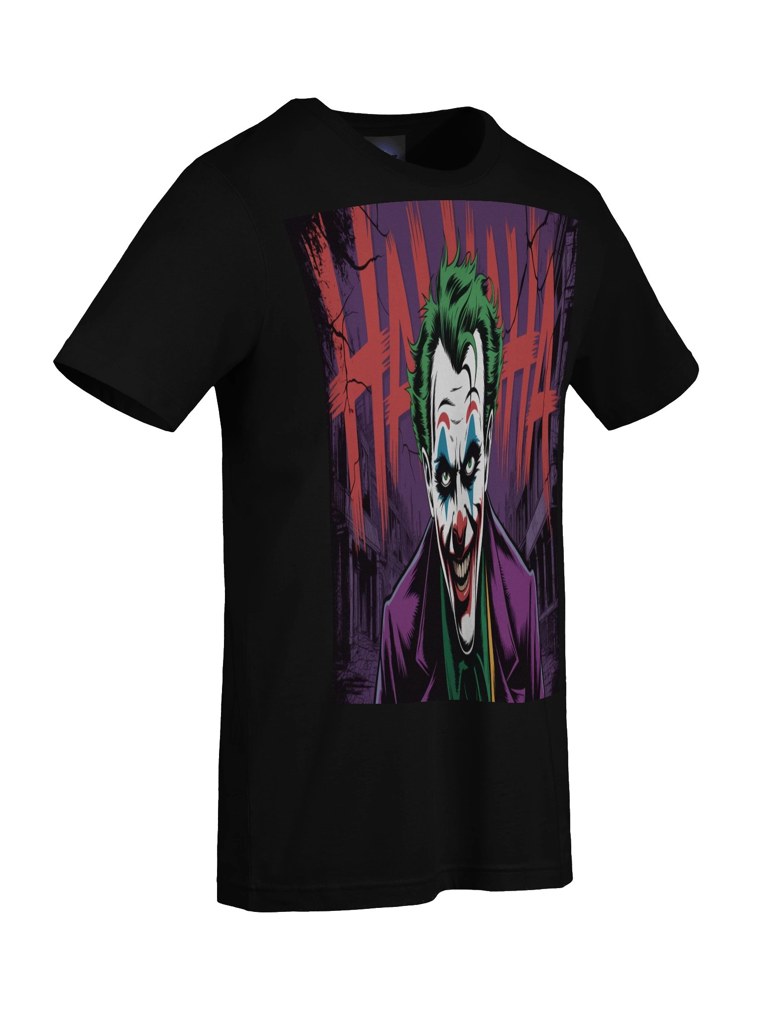 Joker 'HAHAHA' Alleyway Cackle Supersoft T-Shirt product image (9)