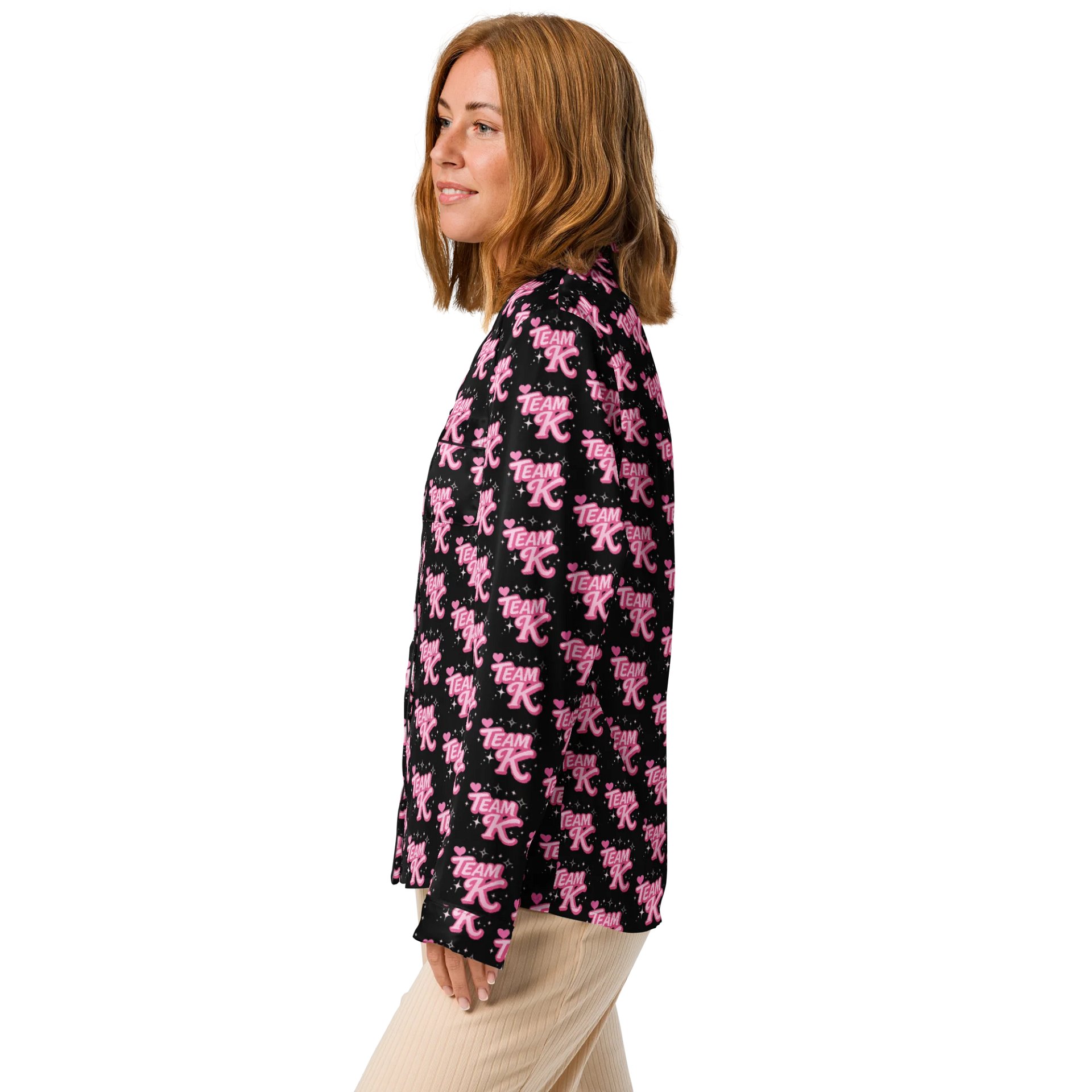 K's WORLD Women's Long Sleeve Pajama Top product image (4)