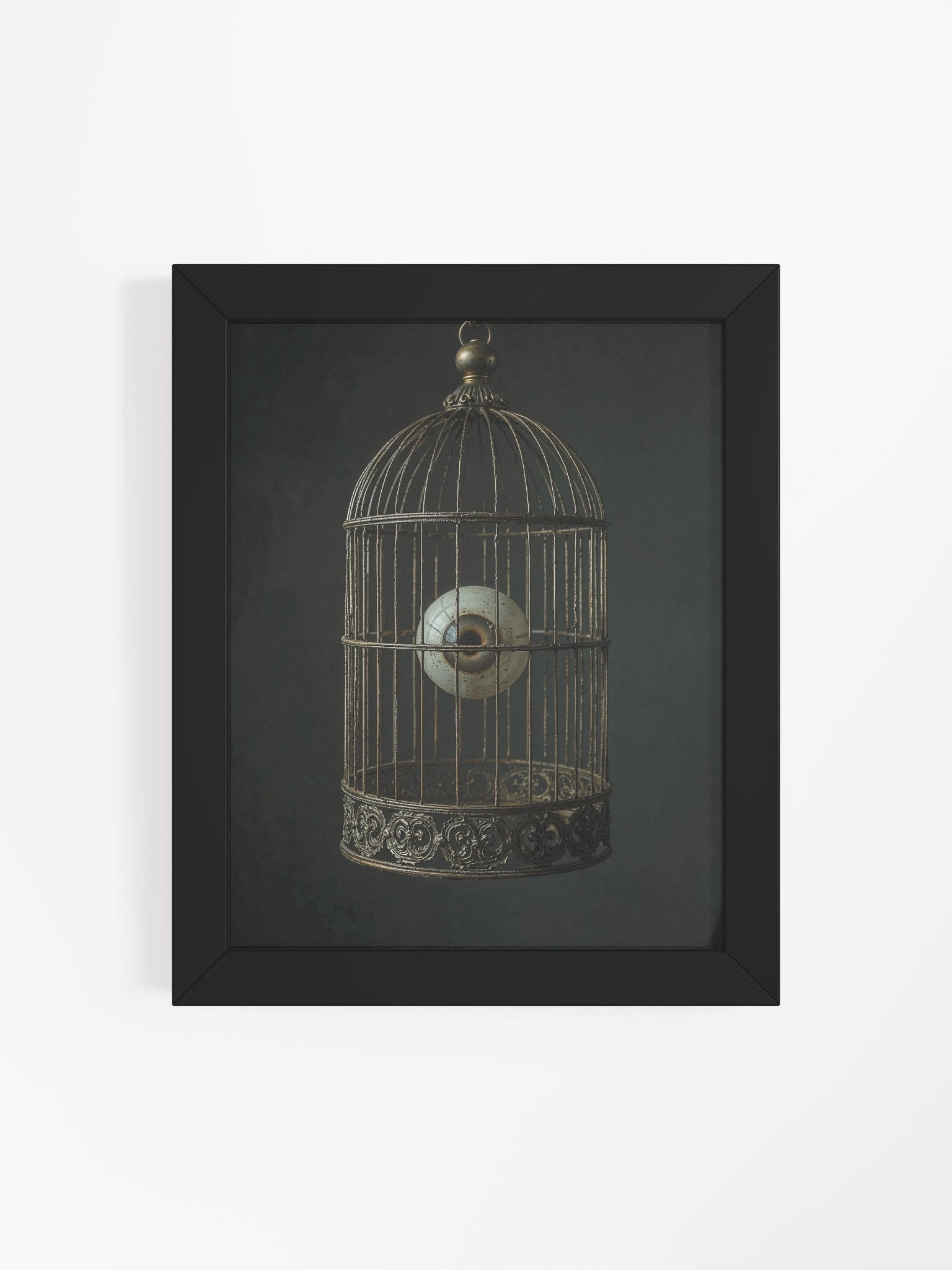 The Watcher's Cage Framed Print product image (25)