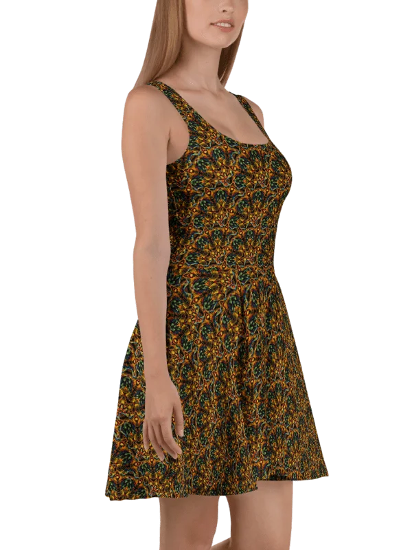 Forest Frequency Skater Dress product image (6)