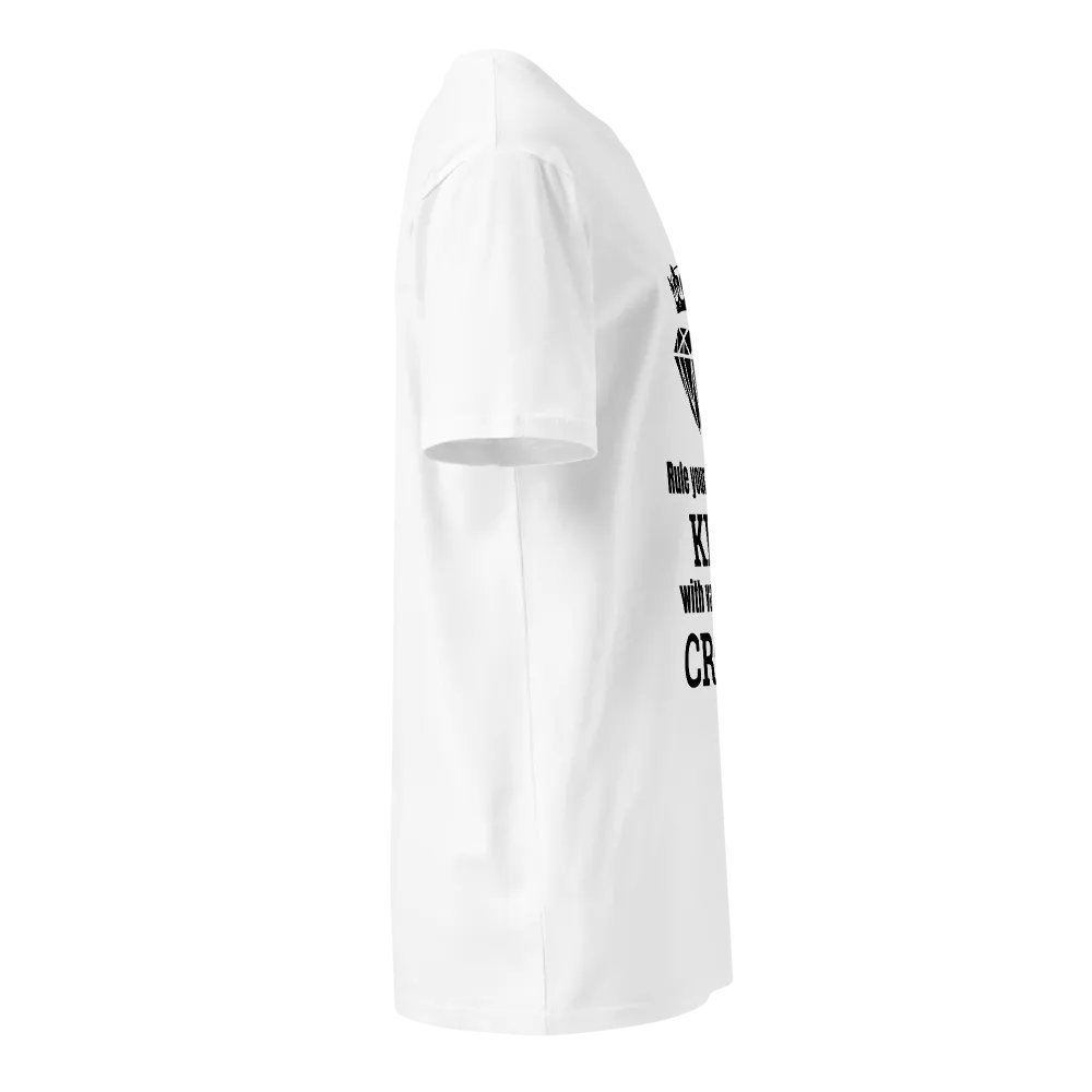 Rule your life like a king, with value as your crown Regular Fit T-shirt product image (4)
