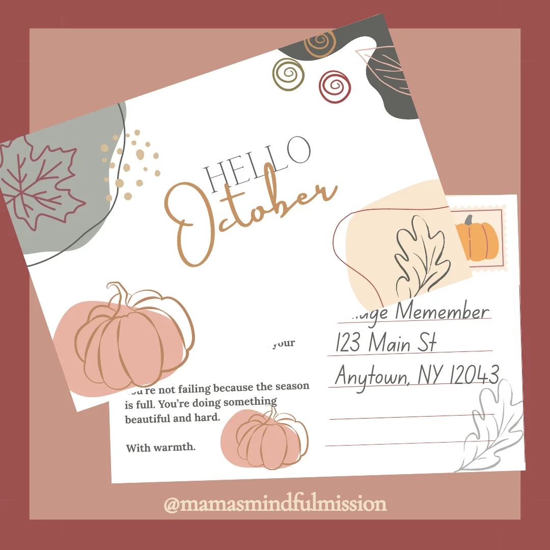 October 2026 My Message to YOU Post Card product image (1)