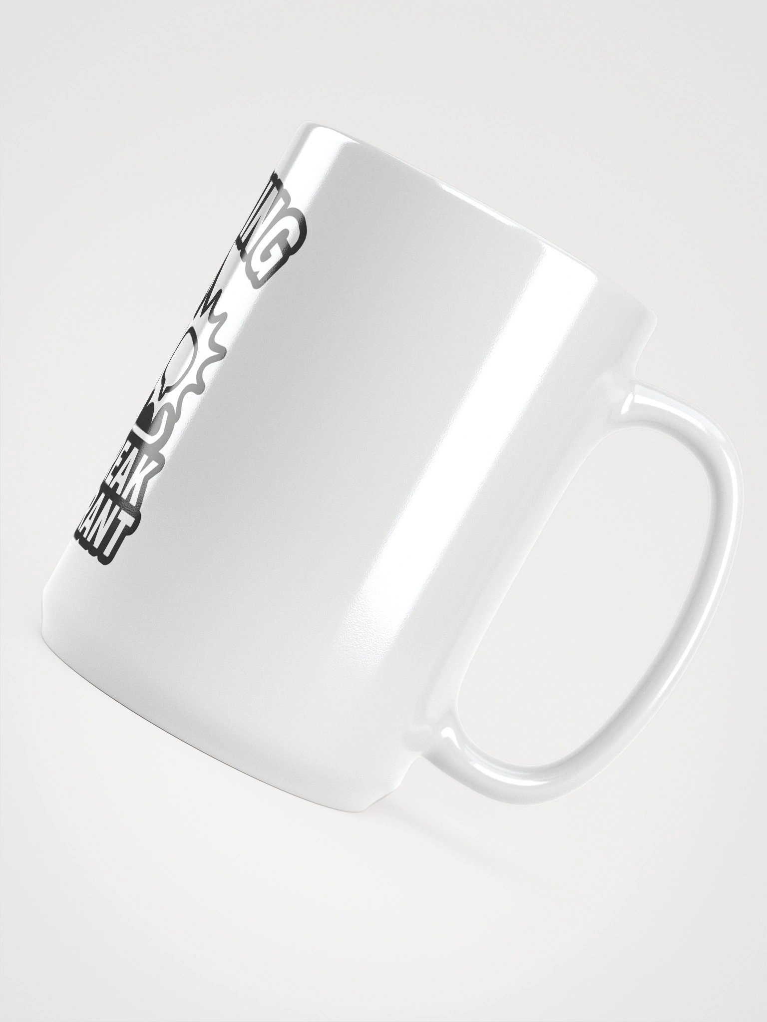 Cautionary Rant White Glossy Mug product image (4)