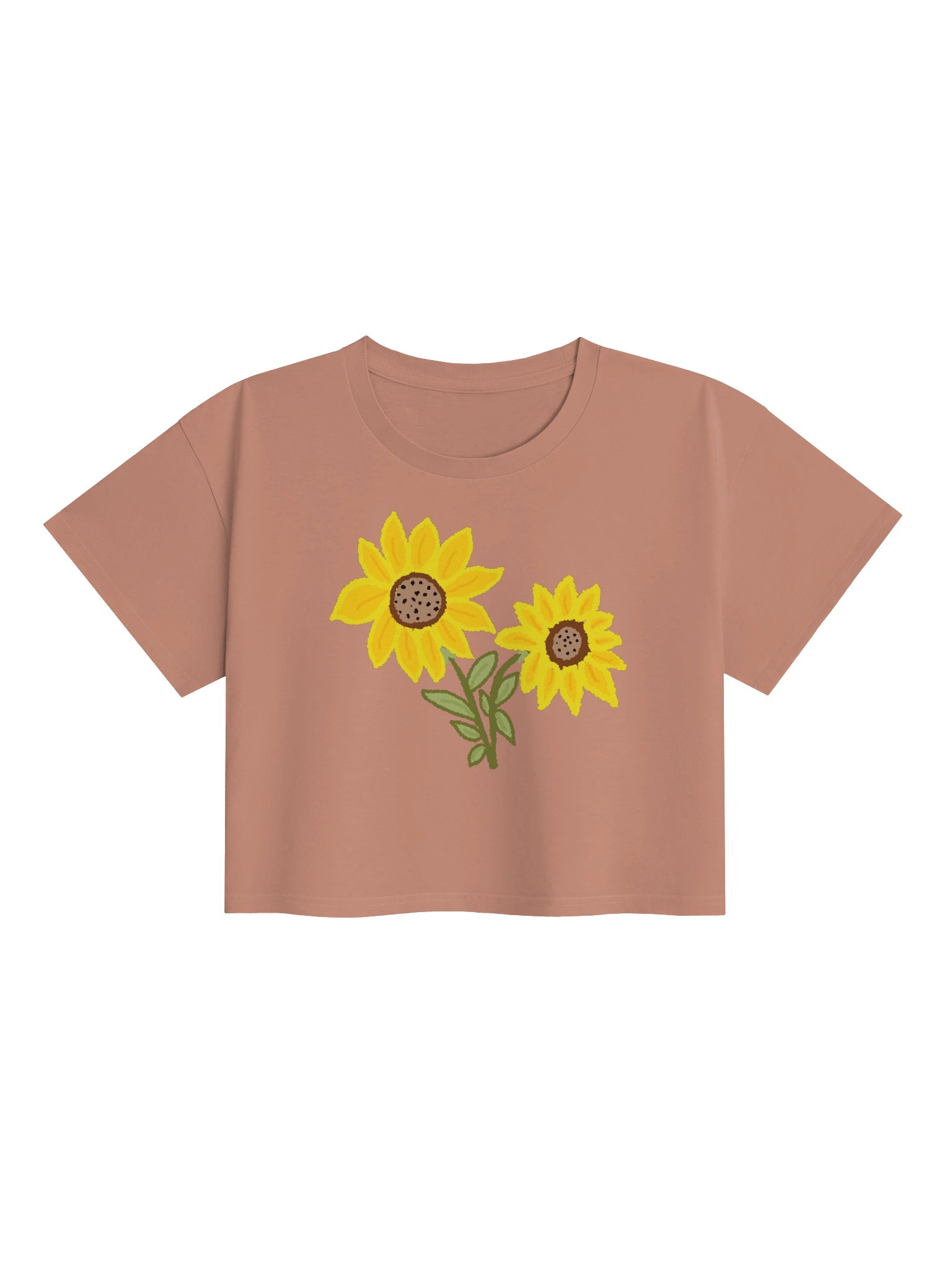 Lets Grow Girls Sunflower Crop Top product image (1)