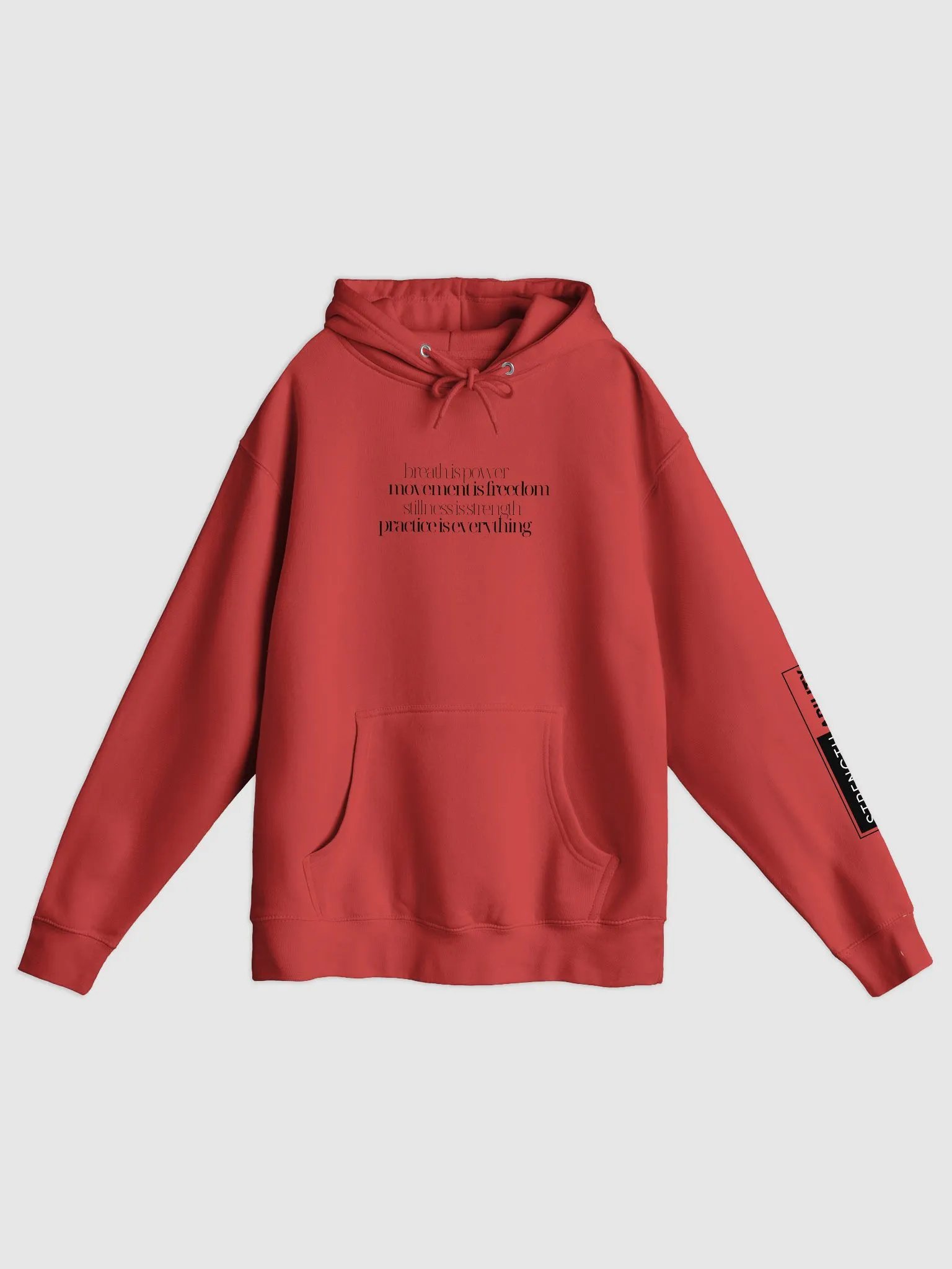 Breath is Power Unisex Hoodie product image (7)