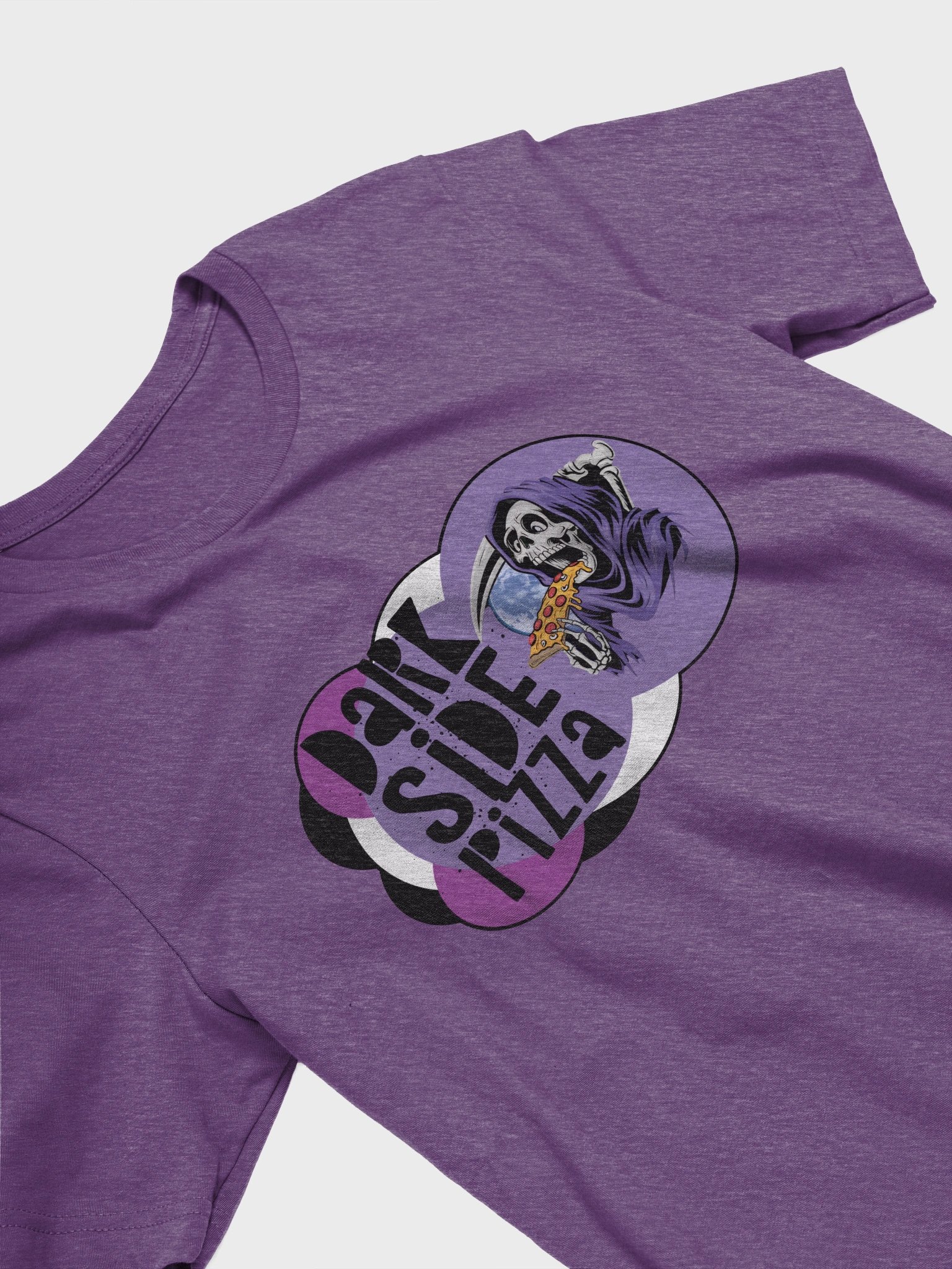 Dark Side Pizza T-shirt product image (21)
