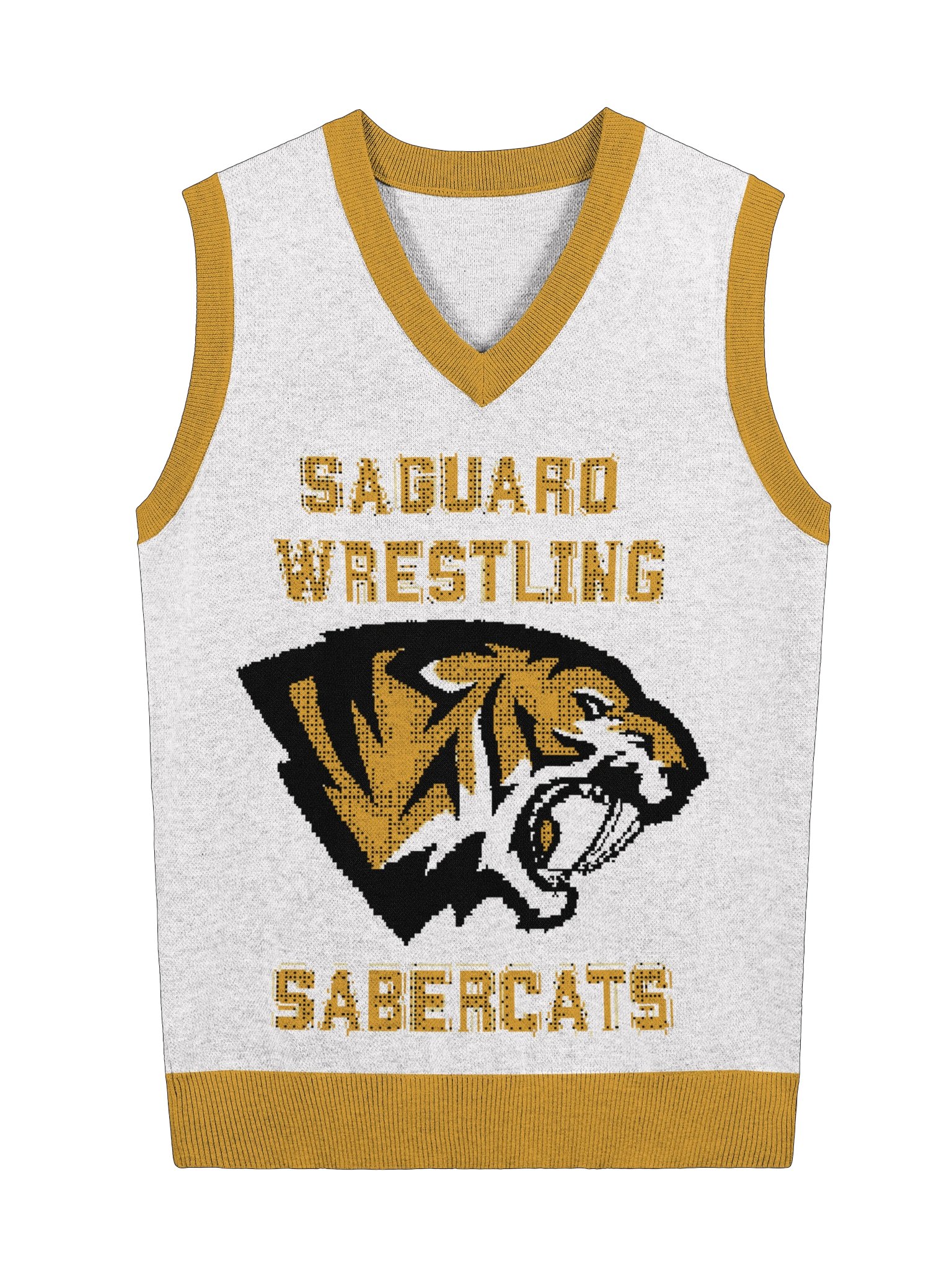 Saguaro Wrestling Sabercats V-Neck Vest product image (3)