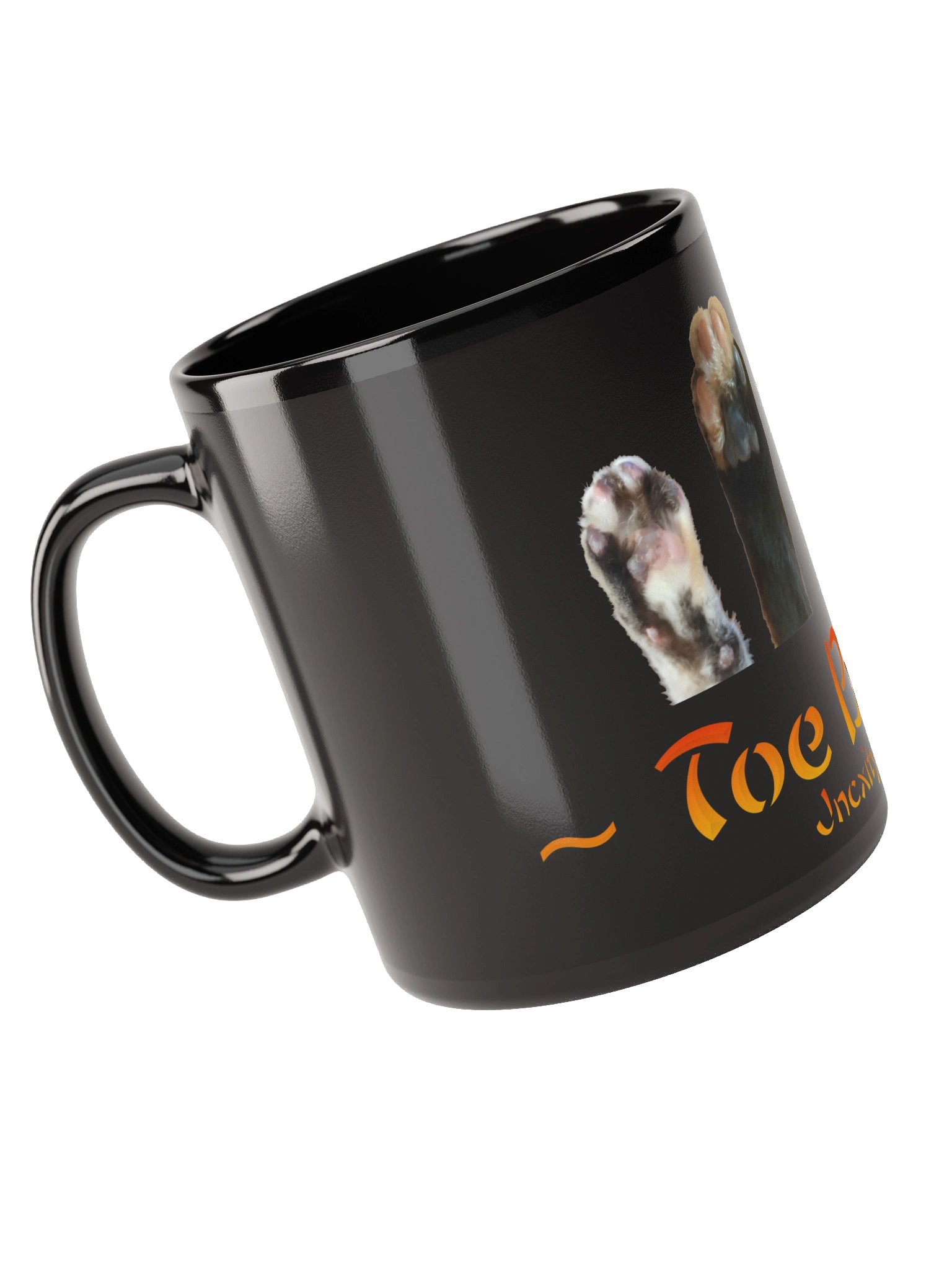 Toe Beans Mug Black product image (5)