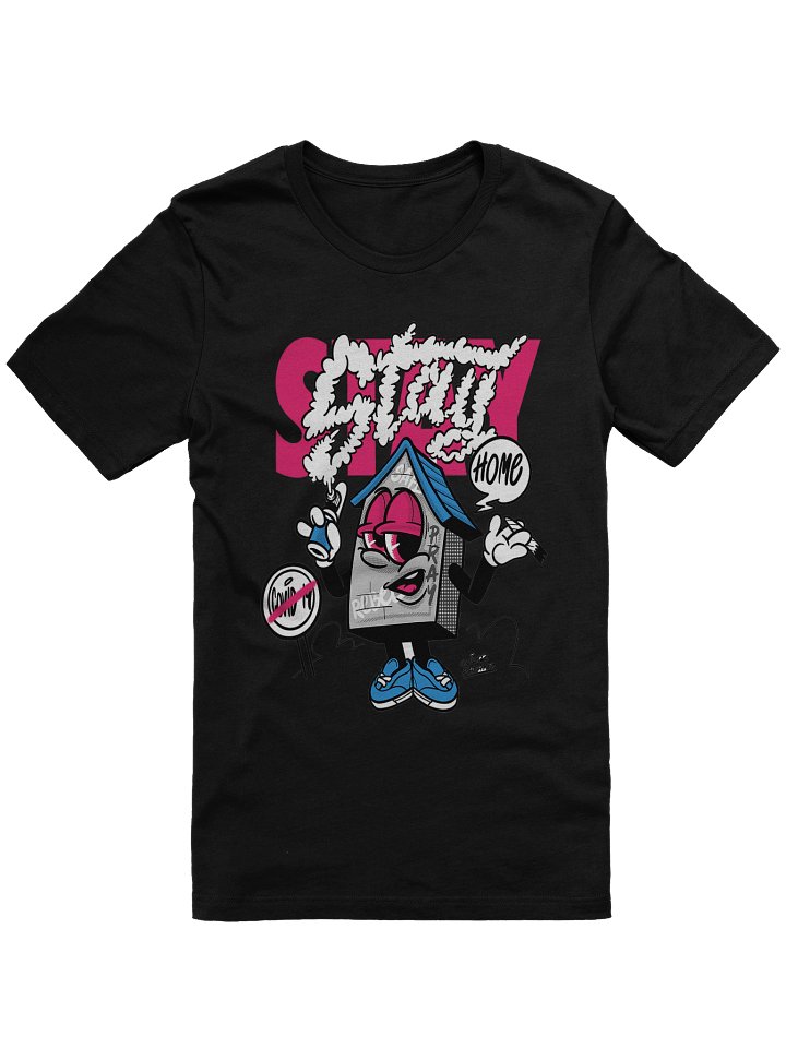 Stay Home Streetwear T-Shirt - Unisex T-Shirt – Premium Printed T-Shirt for Everyday Casual & Streetwear product image (1)