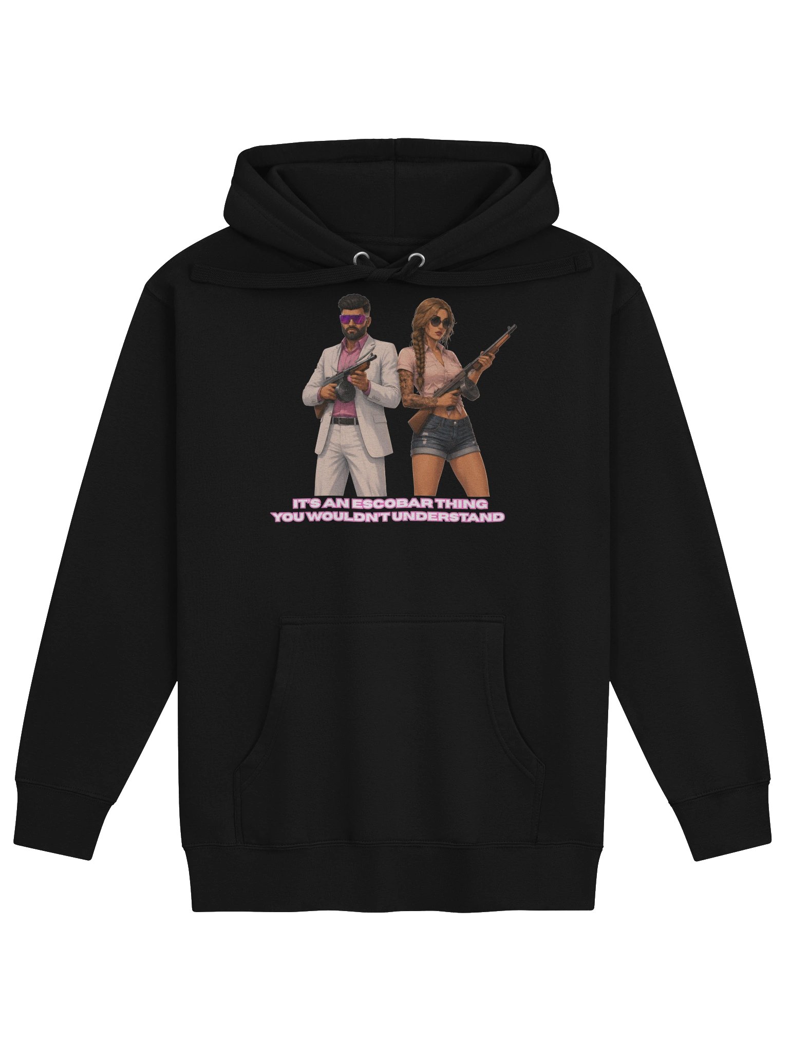 Bonnie and Clyde Escobar Style Hoodie 2 product image (5)