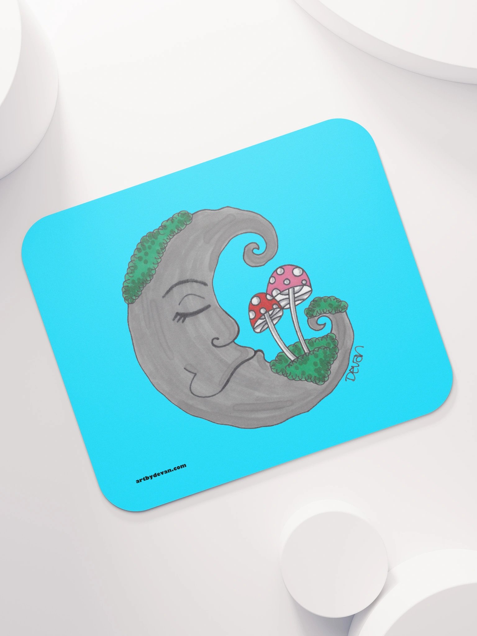 Mushroom Moon Mousepad product image (7)