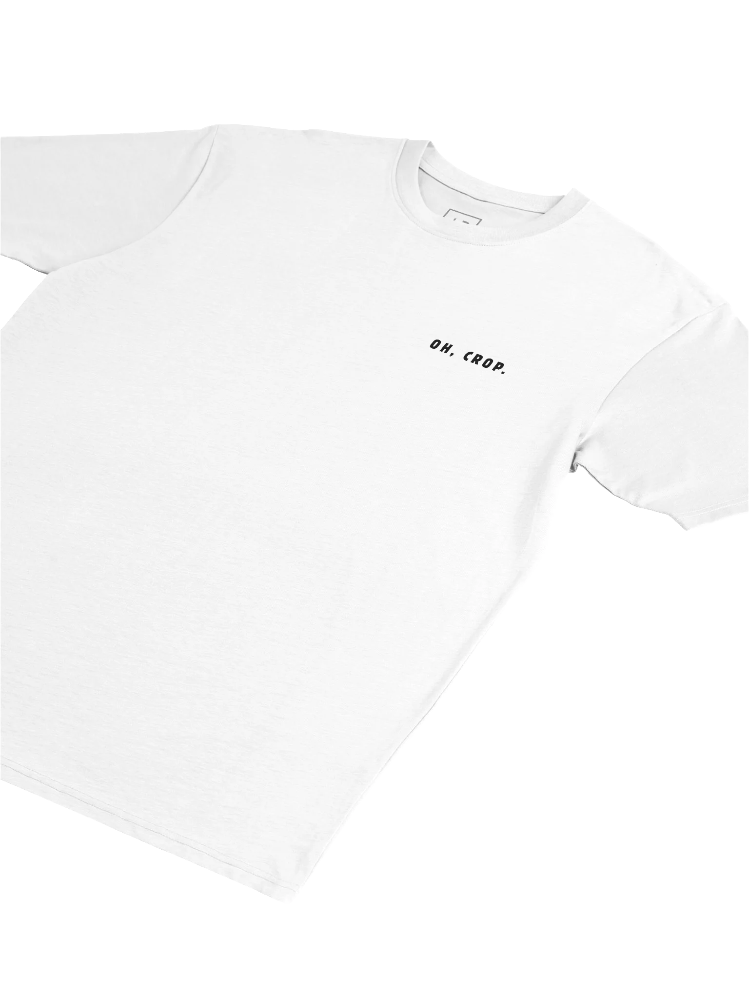 Oh Crop Camera Club Vintage Graphic Tee (White) product image (3)