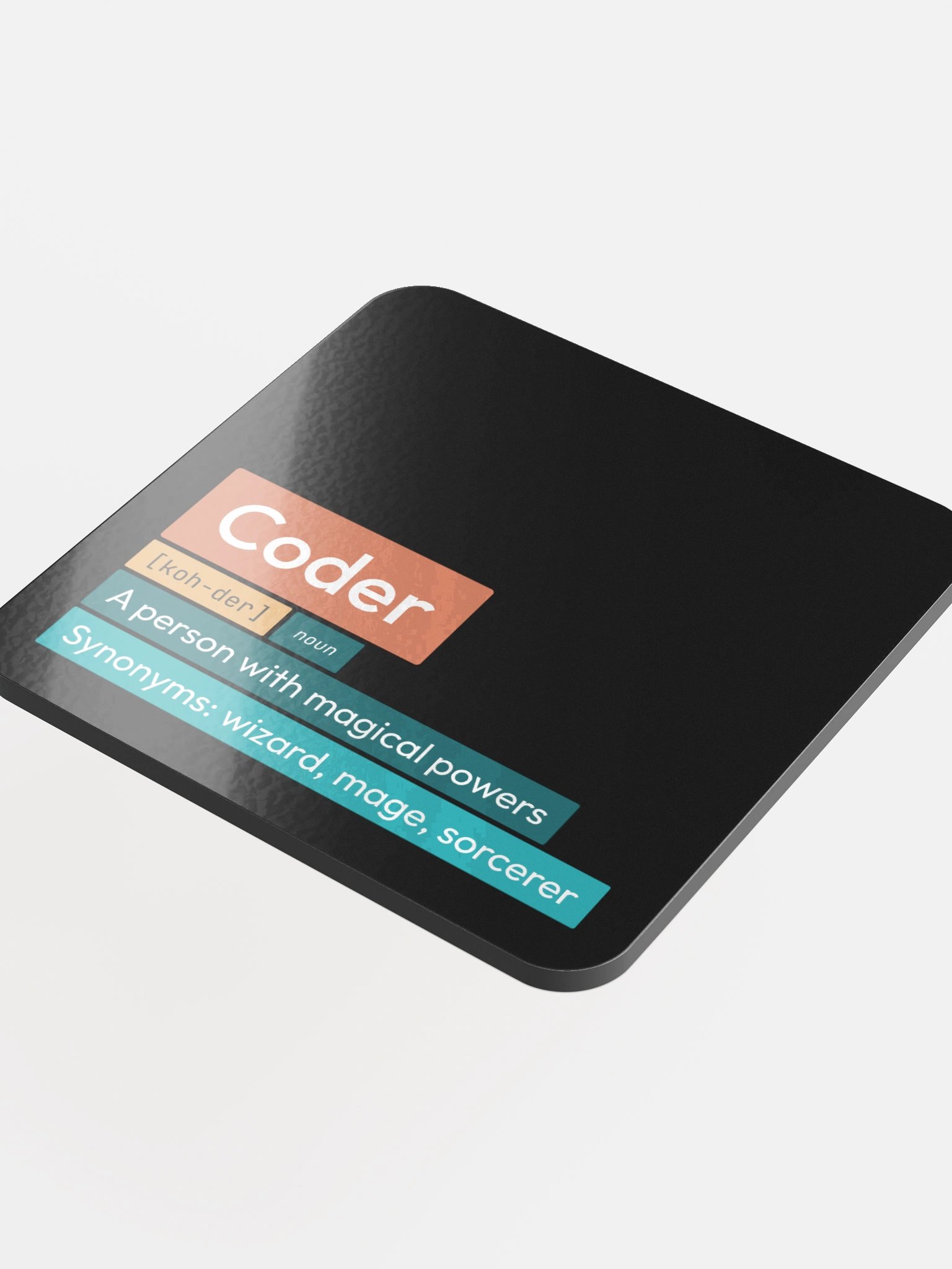 Coder Dark Coaster product image (4)