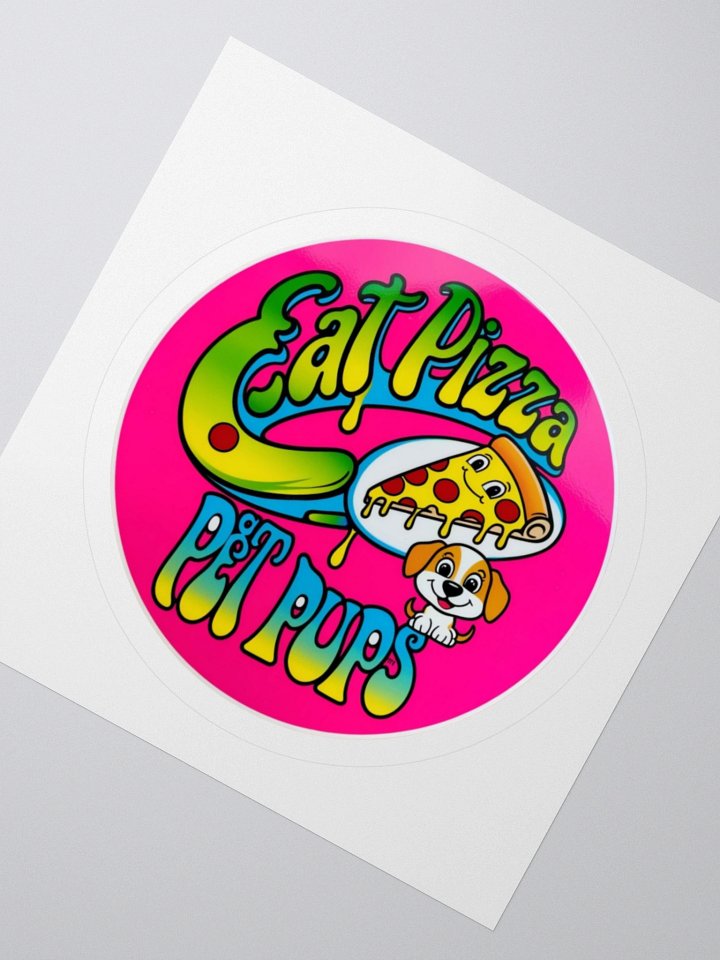Pizza Pup Love Sticker product image (6)