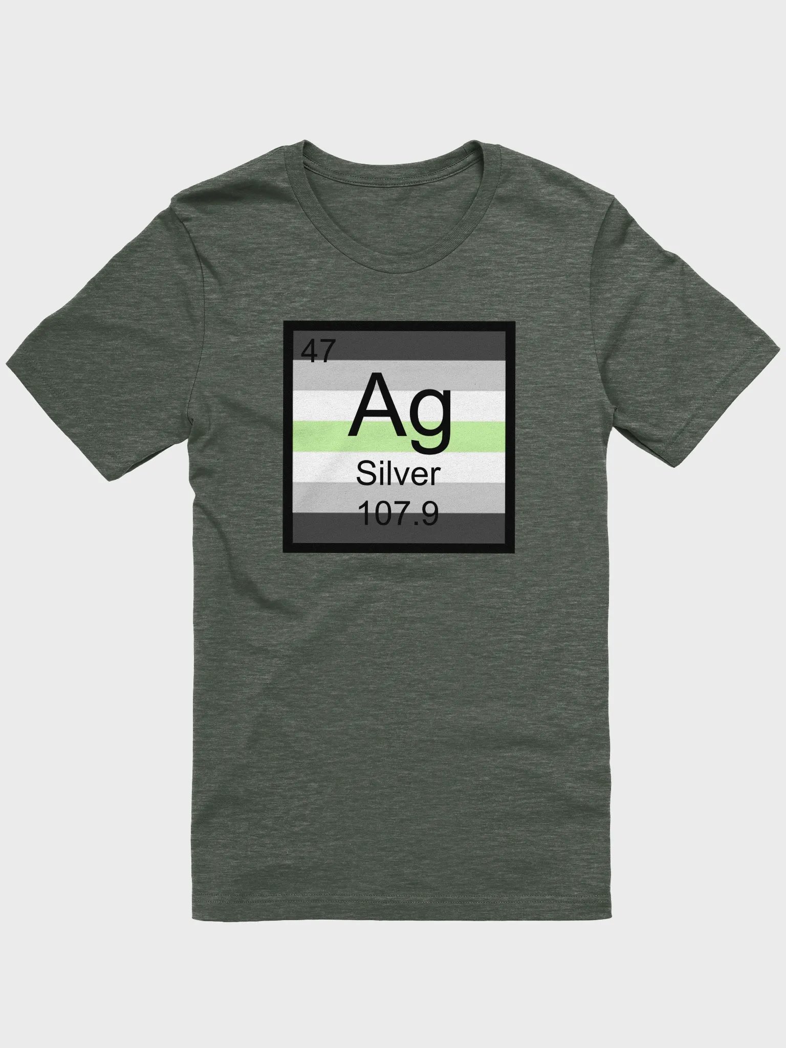 agender periodic table t-shirt product image (1)