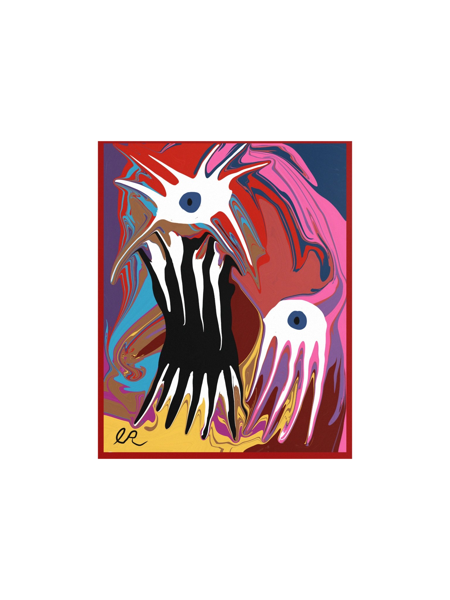 Screams from the Void Matte Poster product image (1)