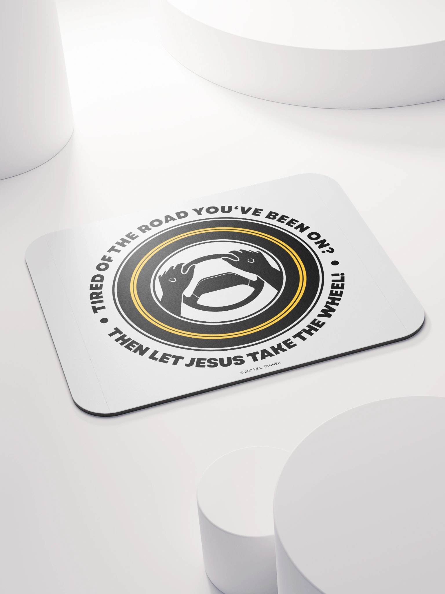 Let Jesus Take the Wheel, Mouse Pad product image (4)