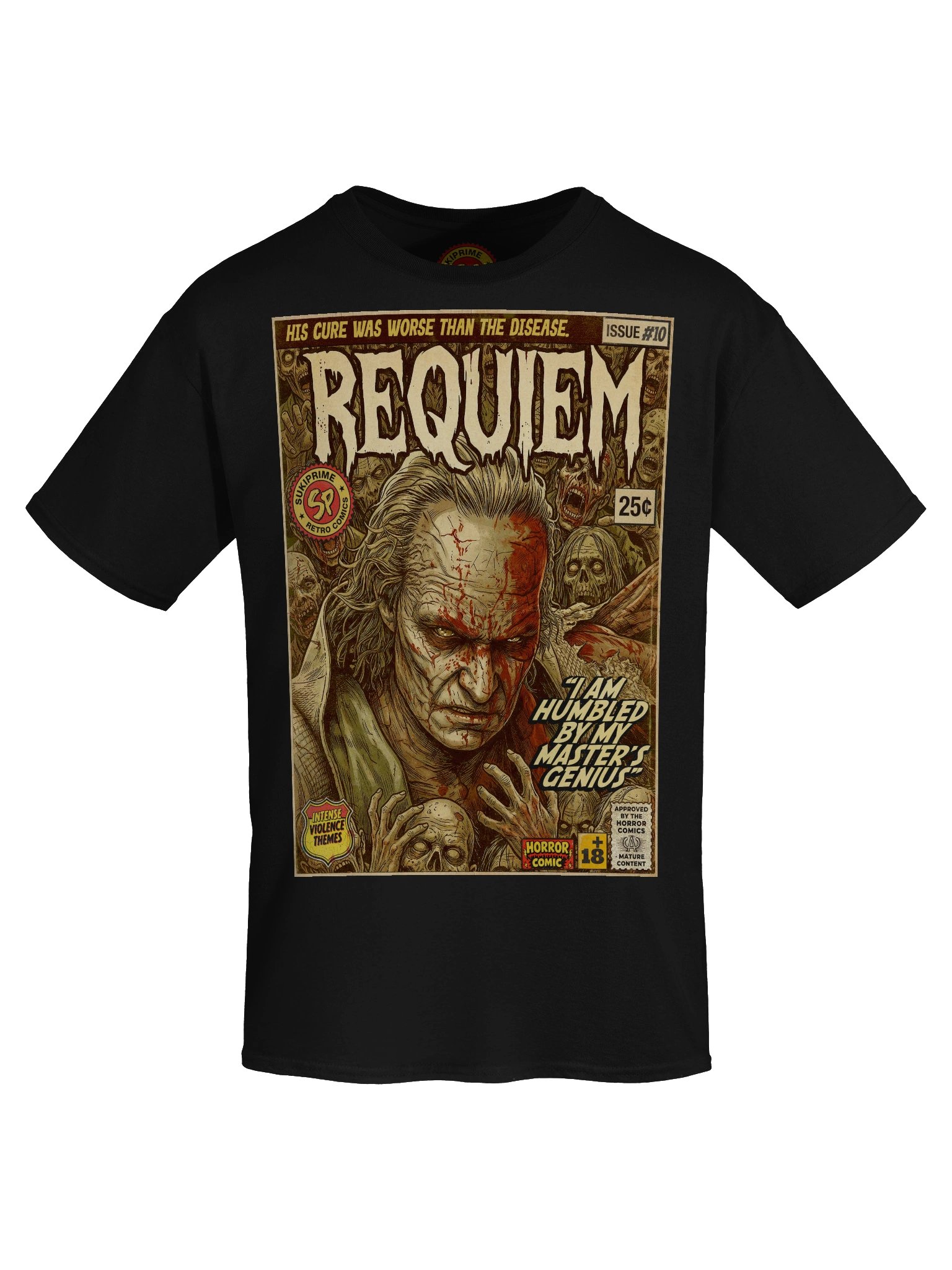 Resident Evil Requiem Victor Gideon Comic Art T-Shirt product image (5)