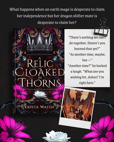Time is flying REALLY fast, and although right now we're about 2 months away from the release of A Relic Cloaked in Thorns, i...