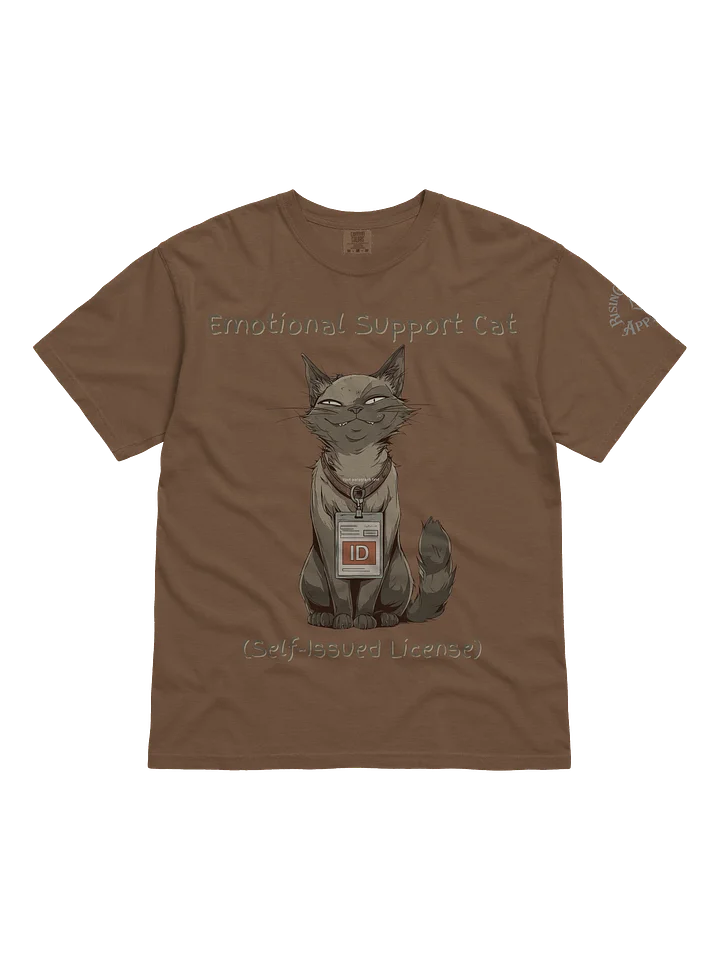 Rising Sons™ Emotional Support Cat Tee product image (1)