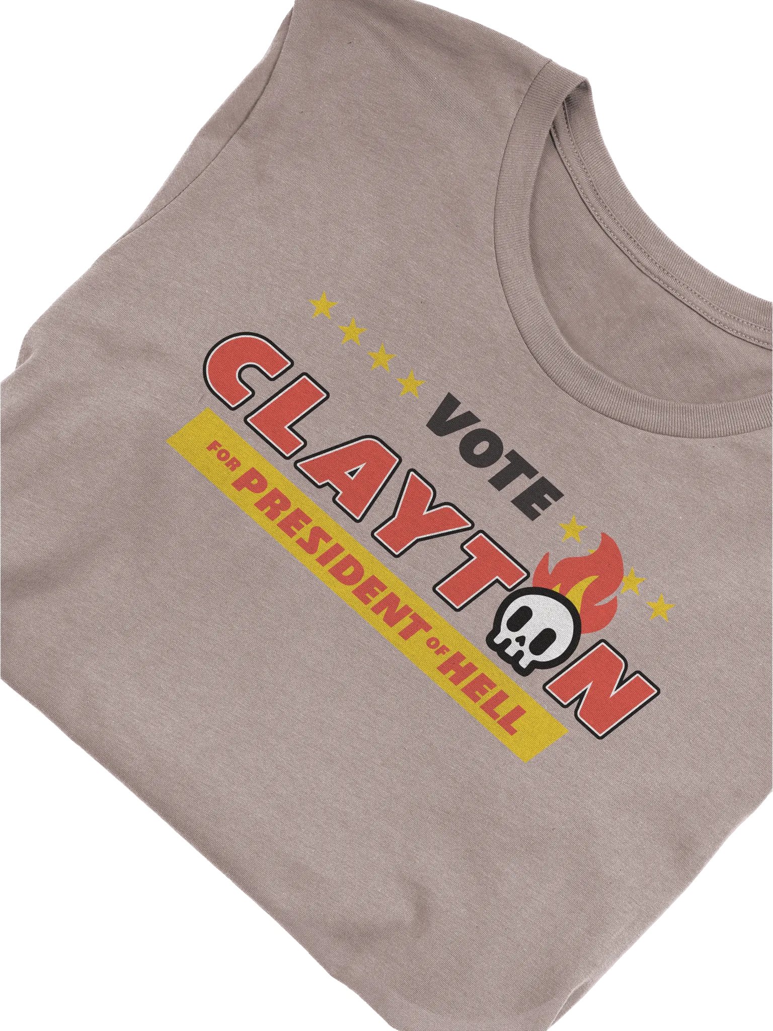 Vote Clayton for President of Hell T-Shirt product image (20)