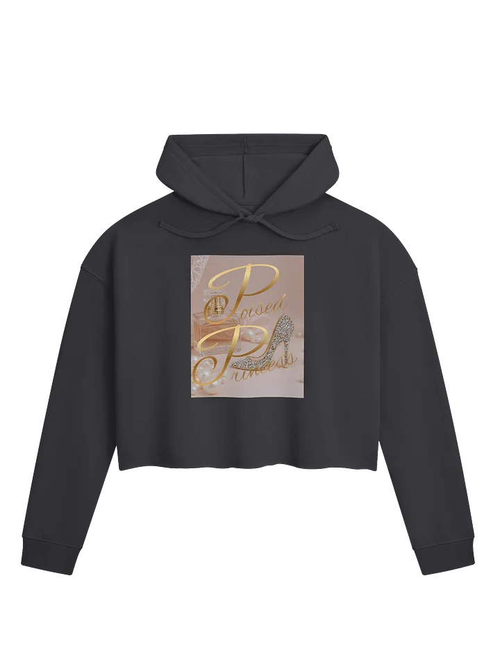Poised Princess Pearls & Perfume Cropped Hoodie Shot product image (2)