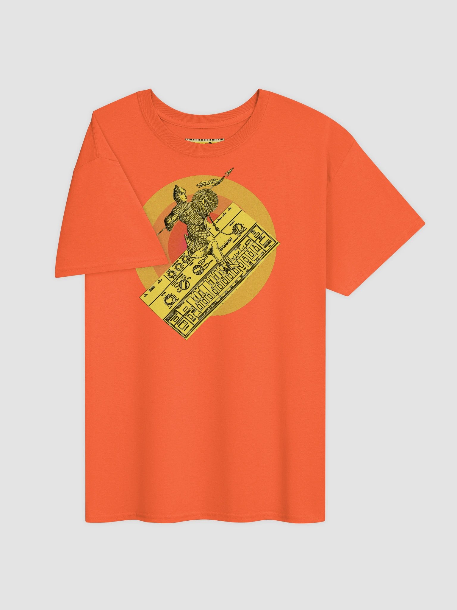 Ride the Liquid Pulse II, (tb-3-0-3 tribute) by Frank Fonik, Techno EDM Unisex t-shirt product image (4)