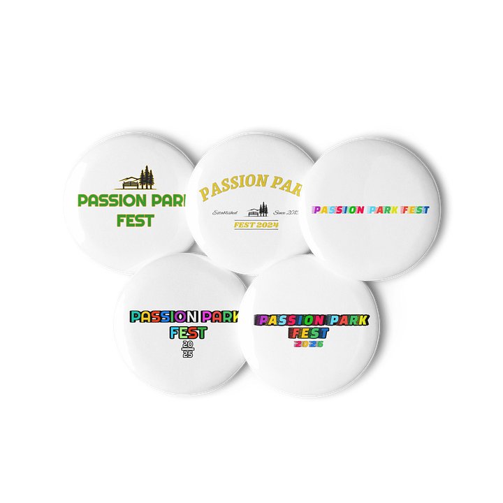 Passion Park Fest Pin Pack product image (3)
