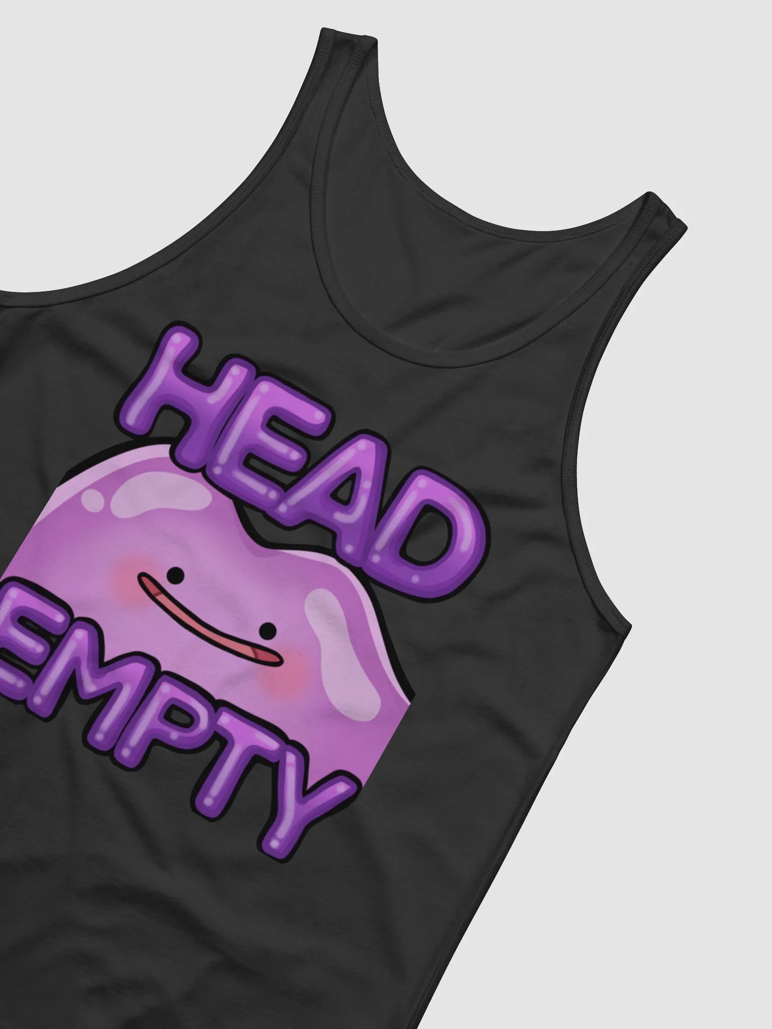 Head empty no thoughts tanktop product image (4)