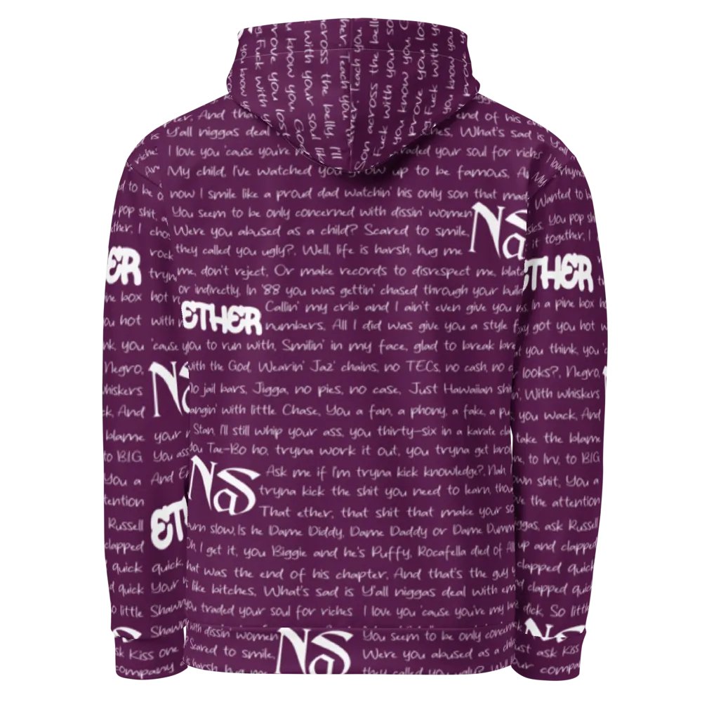Ether - Nas - PURPLE - Unisex Hoodie product image (3)