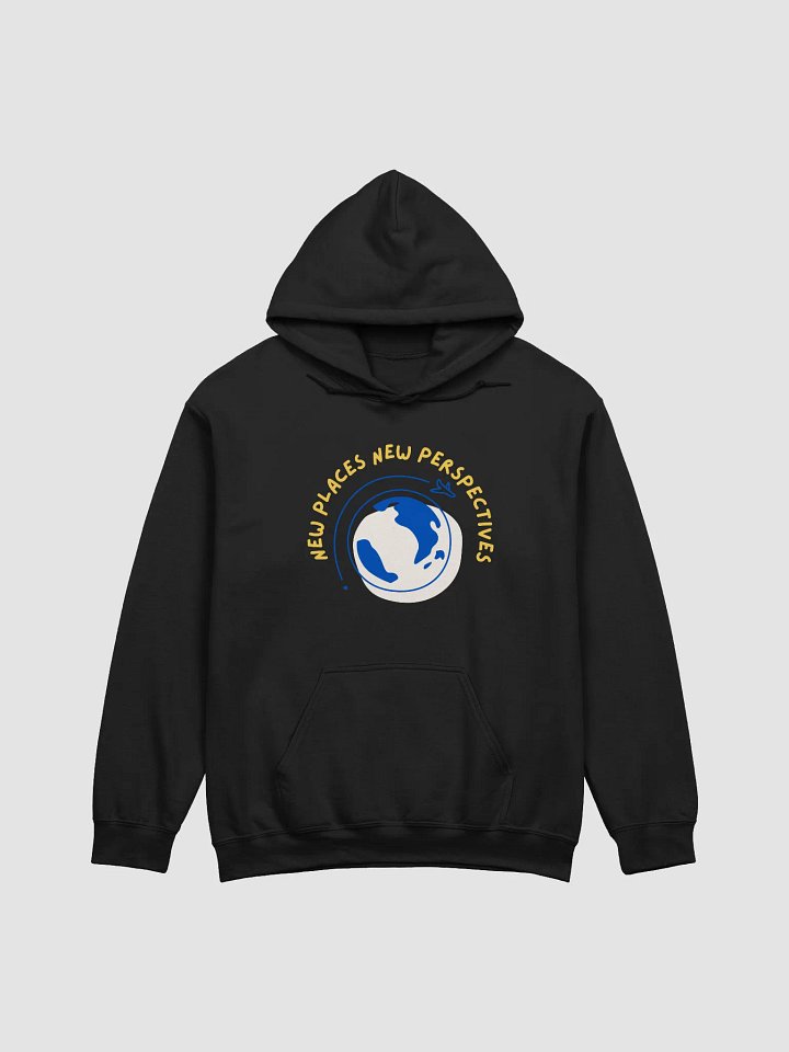 Wanderlust Globe Adventure Hoodie | new places new perspectives product image (2)