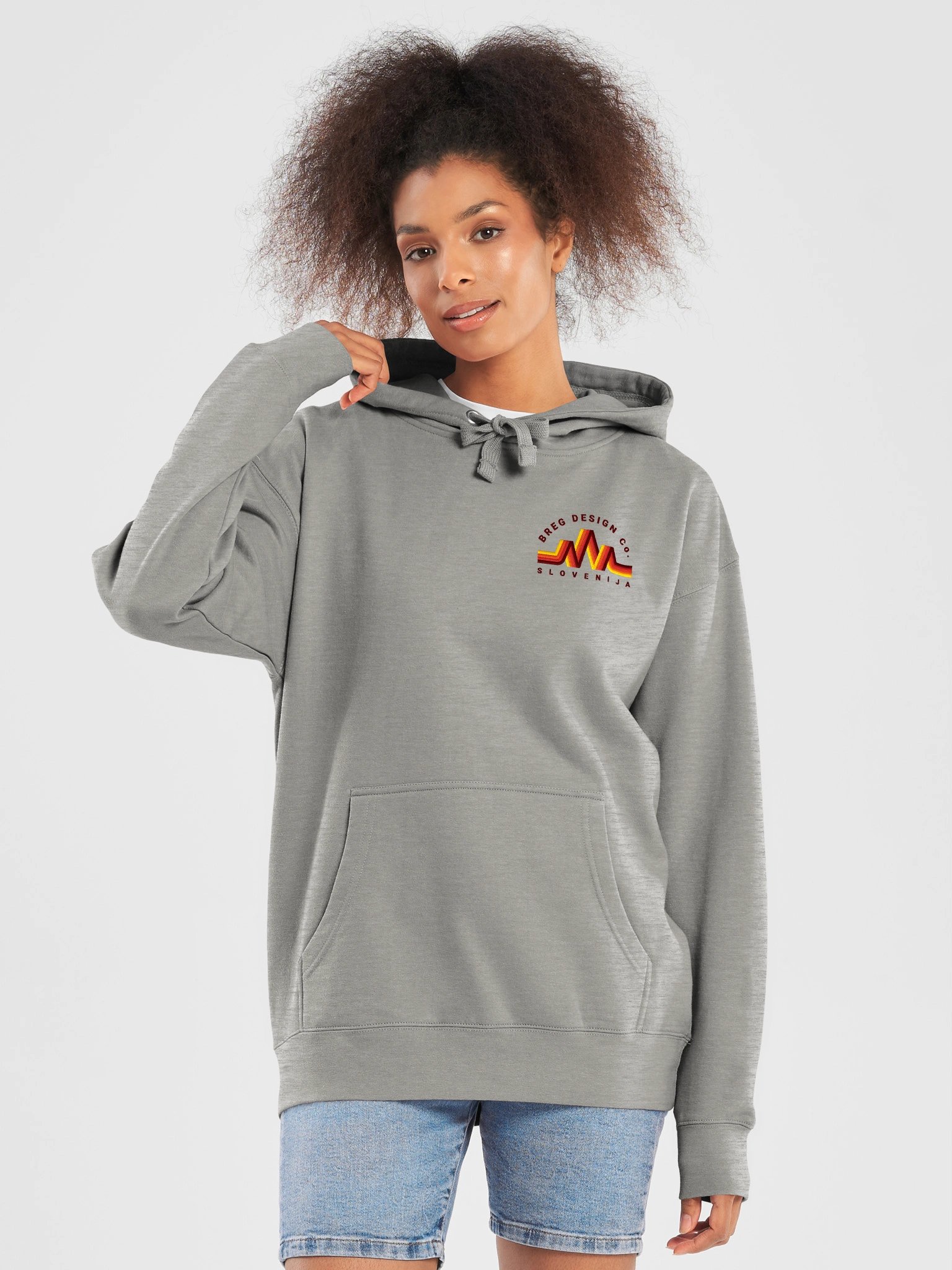 Triglav Retro Embroidered | Premium Unisex Hoody product image (4)
