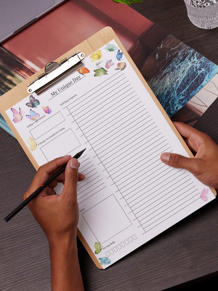 My Unique Day - Printable Daily Planner | Digital Planner Page Download | Multiple Sizes Included product image (2)