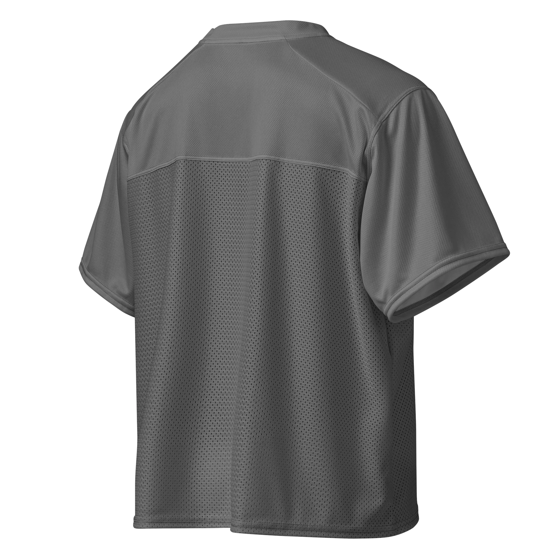 Minimal Gray Boxy Football Jersey product image (4)