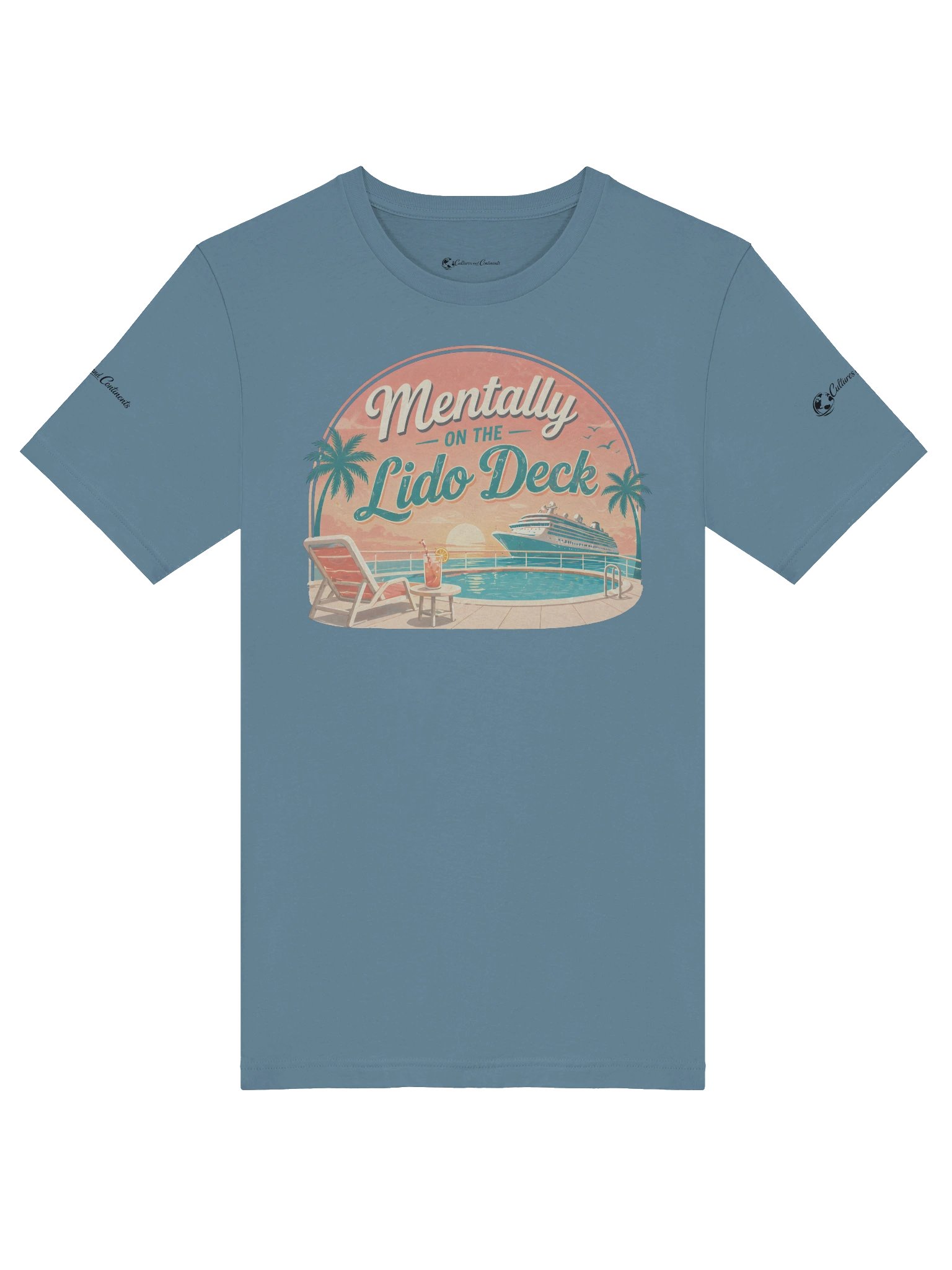 Mentally on the Lido Deck: Cruise T-Shirt product image (5)