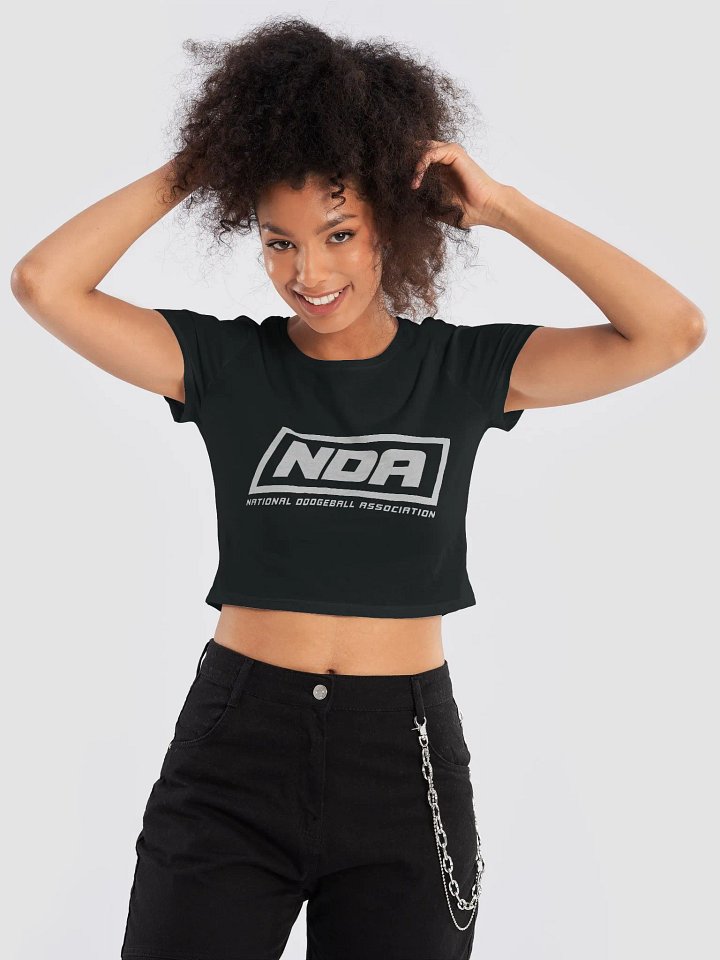 National Dodgeball Association Crop Top (Light) product image (1)