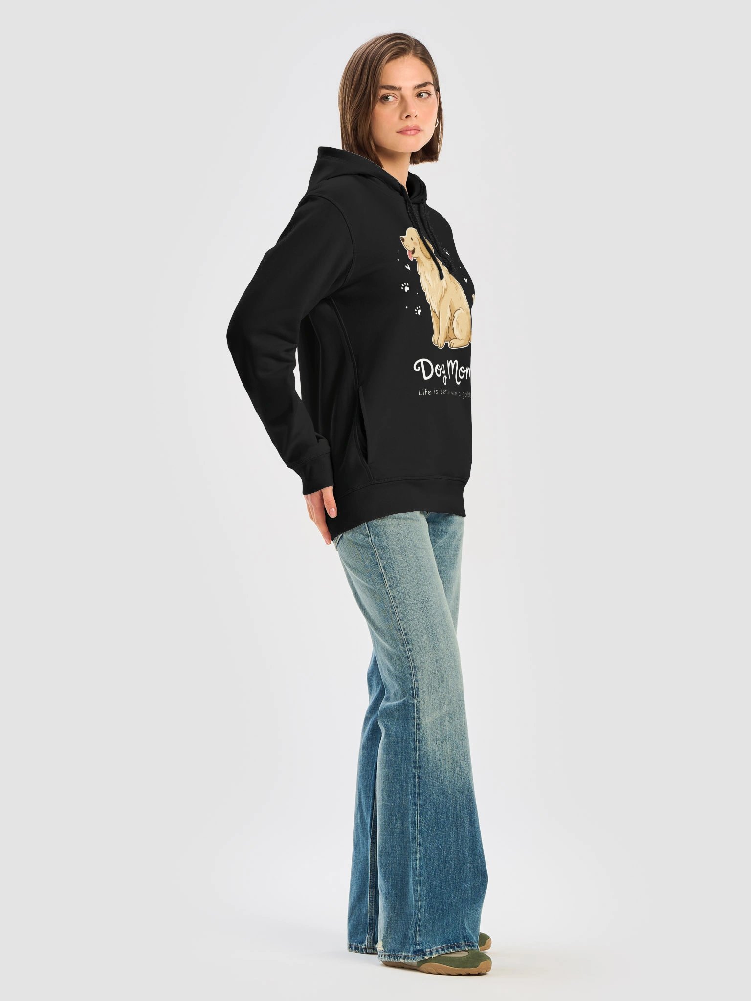 Dog Mom Golden Retriever Hoodie | Cute Dog Lover Gift product image (5)