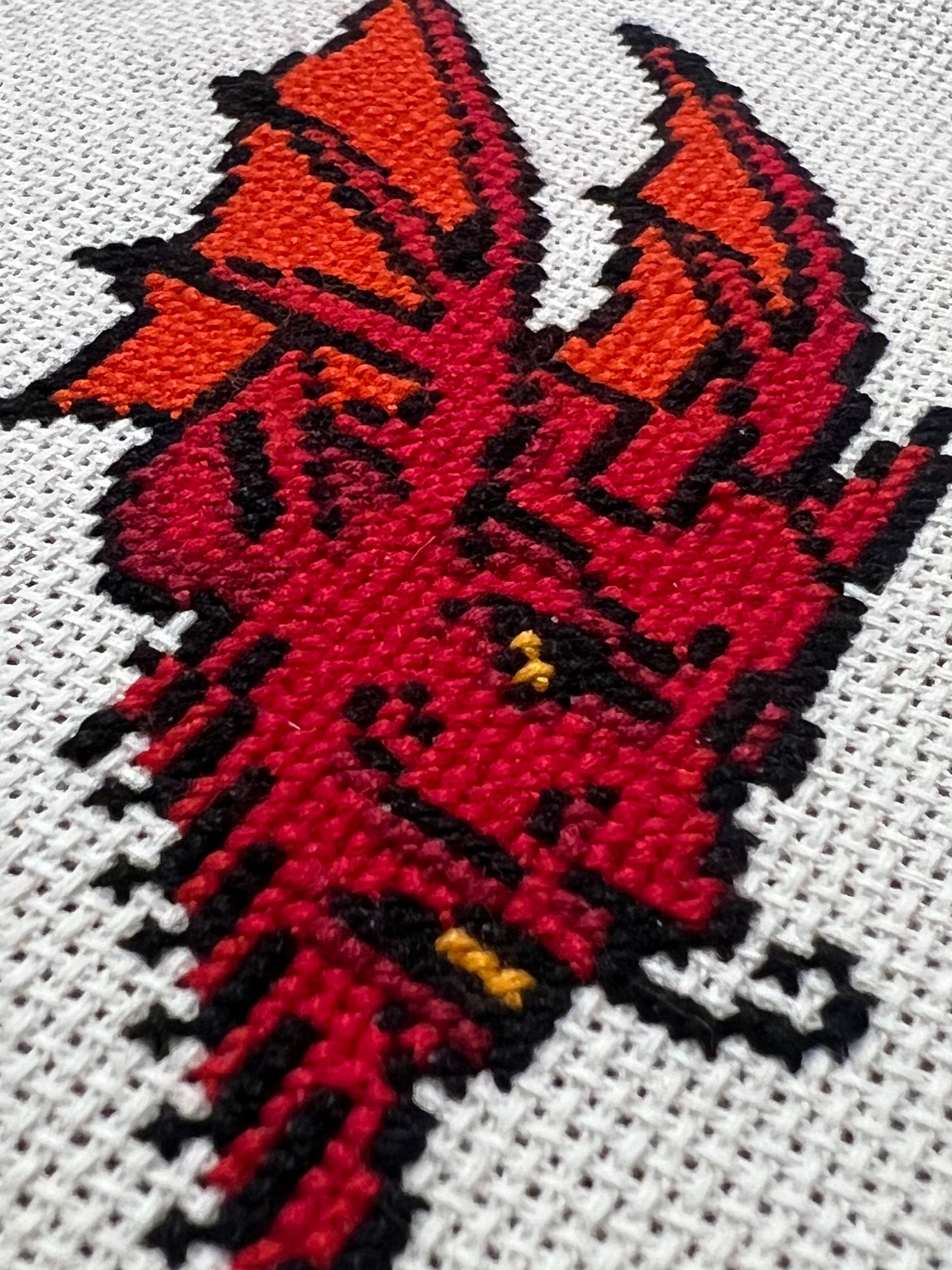 Mini Winged Devil Head Pattern product image (2)