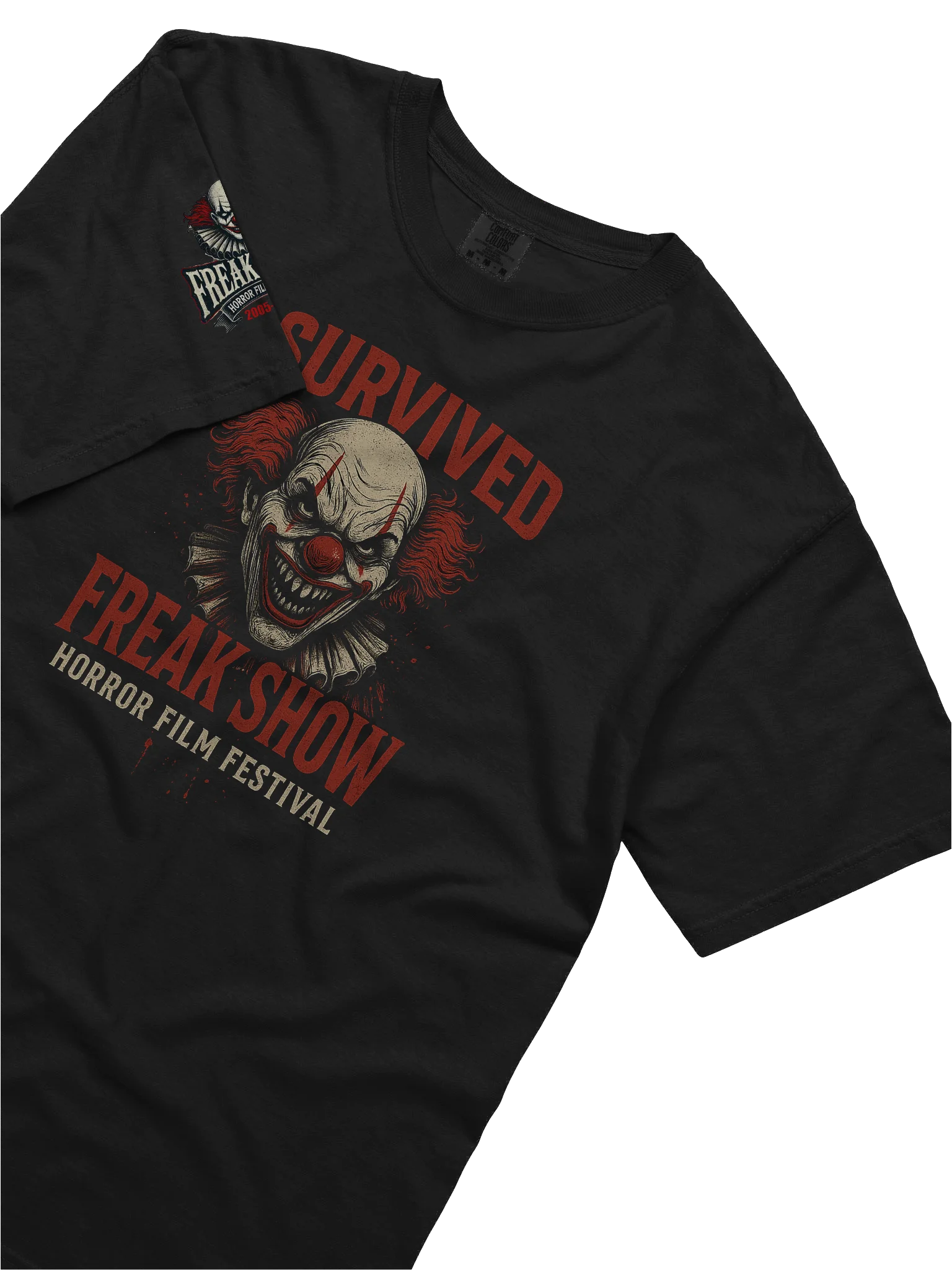 Freak Show Horror Festival Clown T-Shirt product image (5)