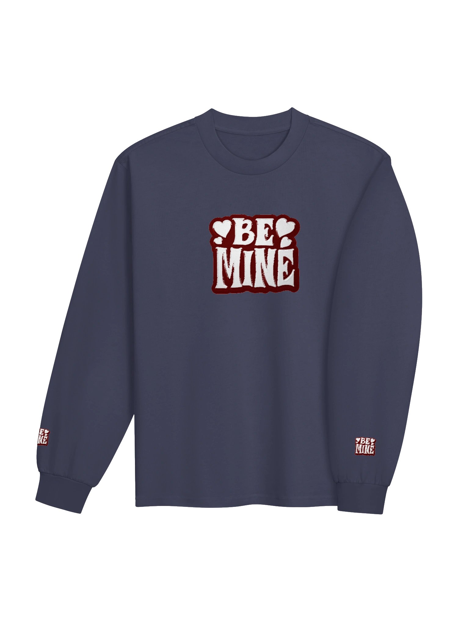 Be Mine Embroidered Long Sleeve Tee product image (15)
