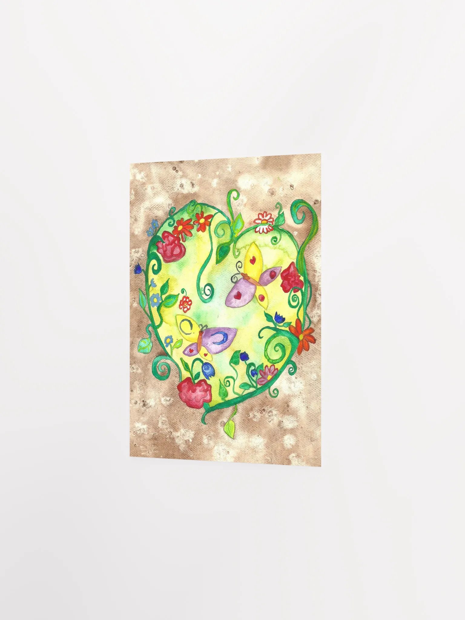Enchanted Summer Heart Art Print product image (2)